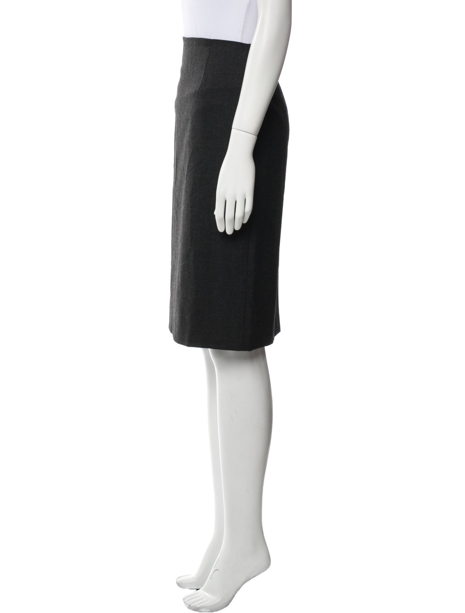 Piazza Sempione Wool Knee-Length Skirt