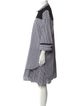 Piazza Sempione Striped Knee-Length Dress