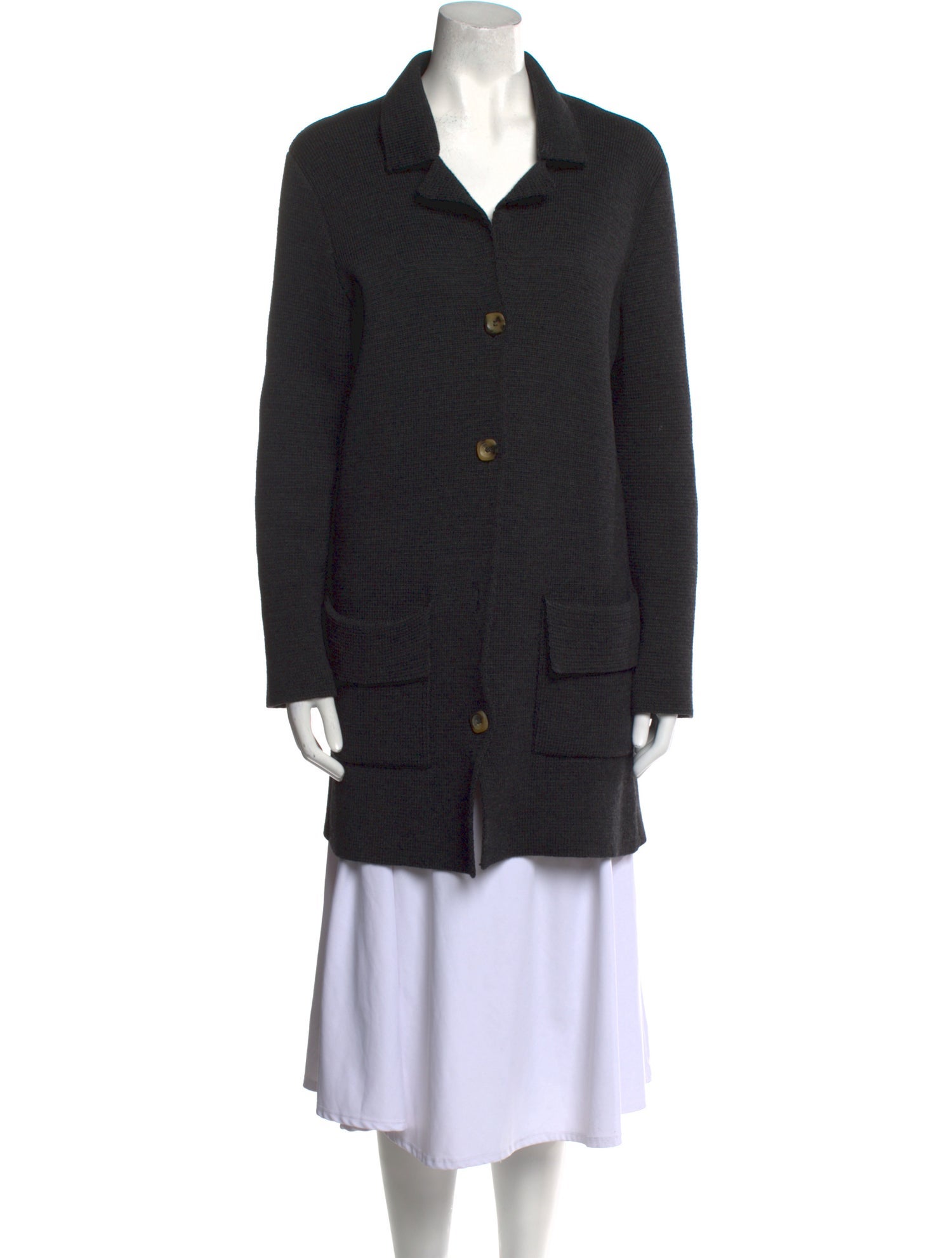 Piazza Sempione Virgin Wool V-Neck Sweater