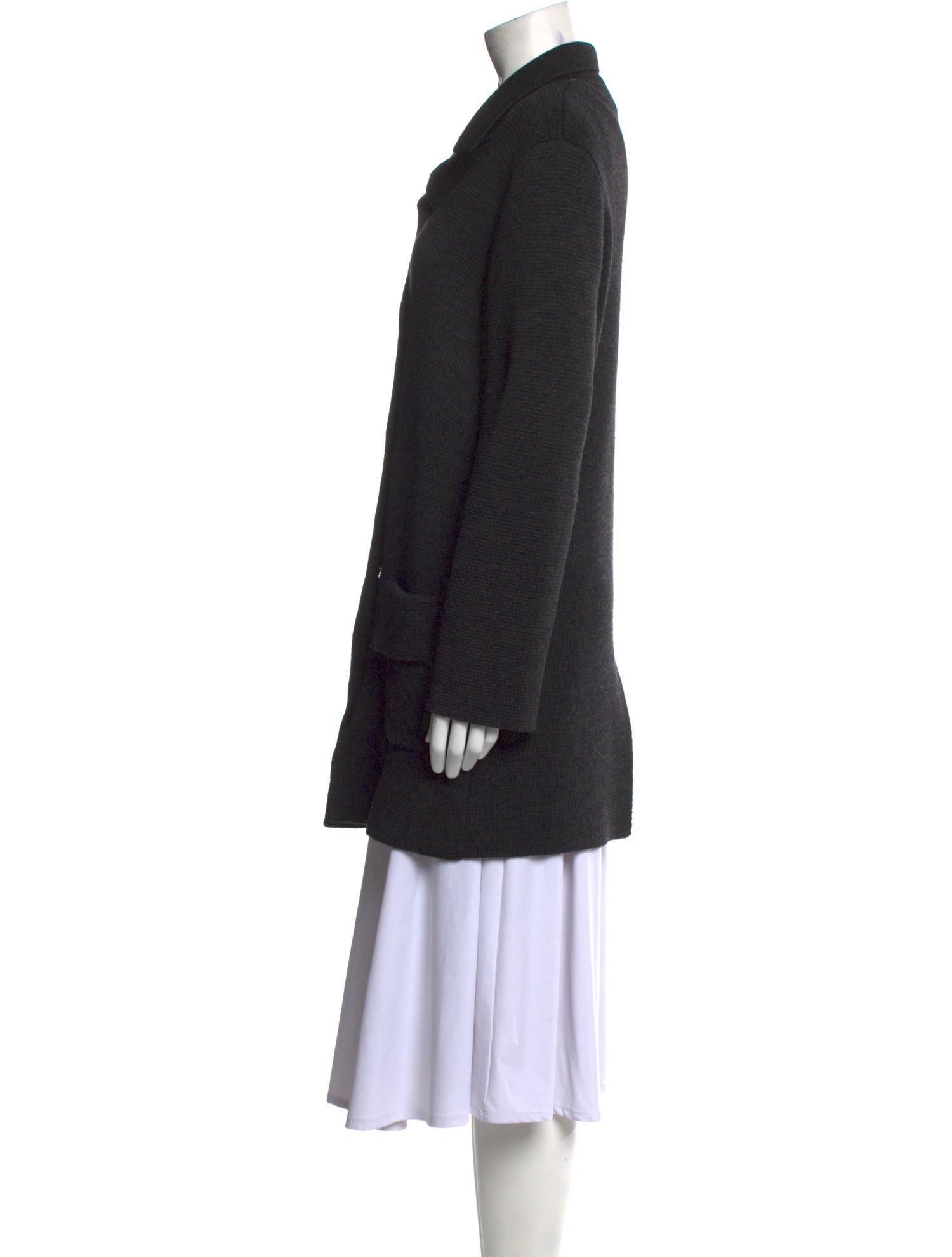 Piazza Sempione Virgin Wool V-Neck Sweater