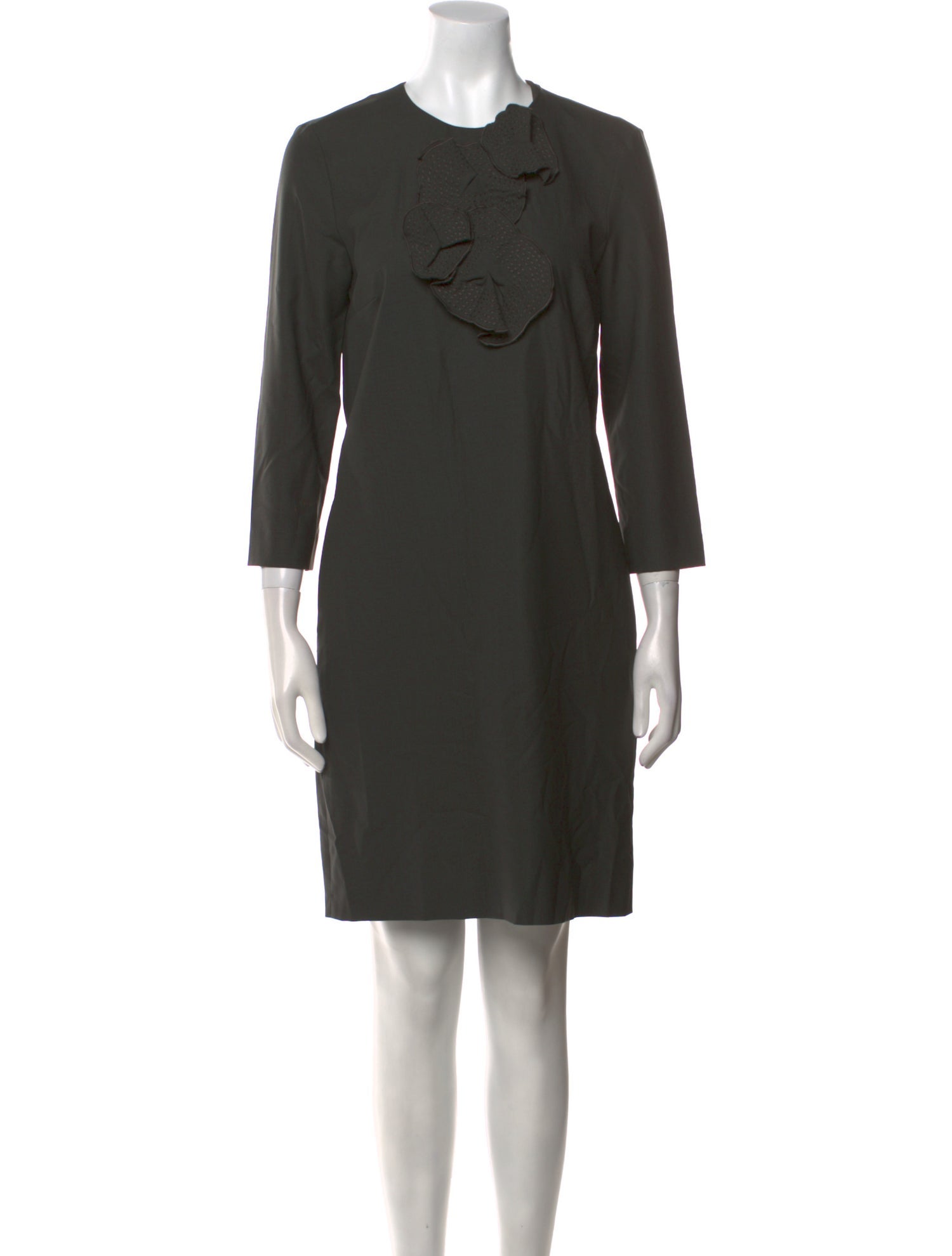 Piazza Sempione Virgin Wool Knee-Length Dress