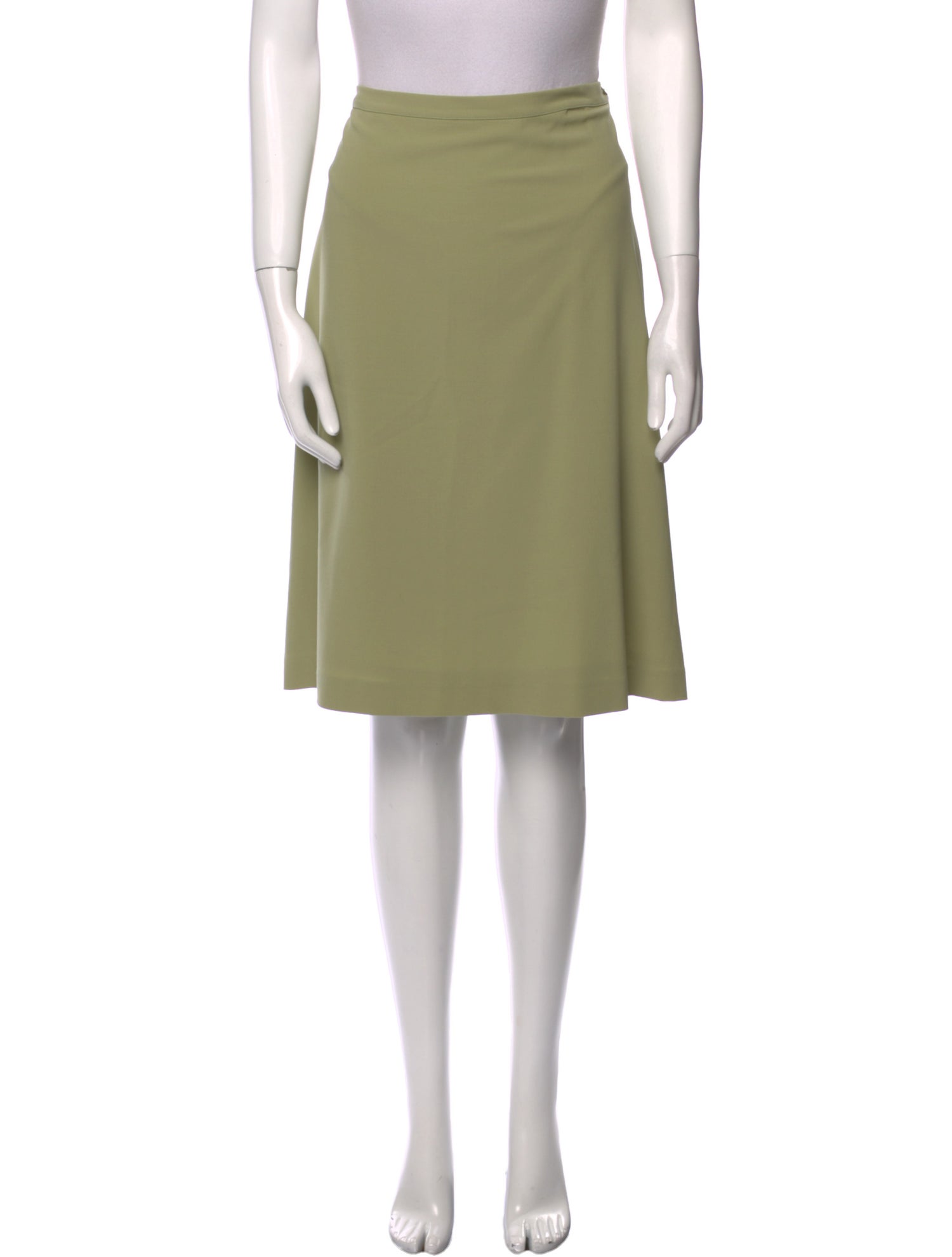 Piazza Sempione Wool Knee-Length Skirt