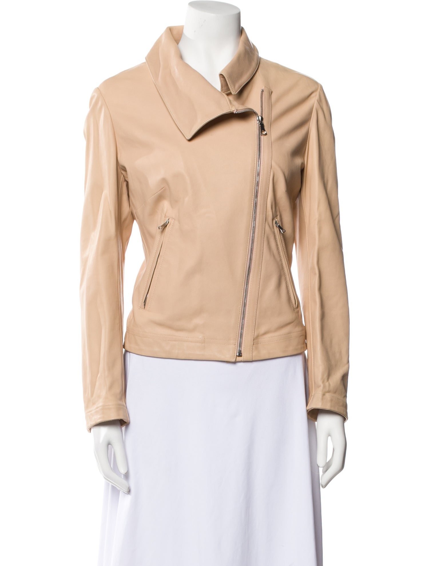 Piazza Sempione Lambskin Biker Jacket