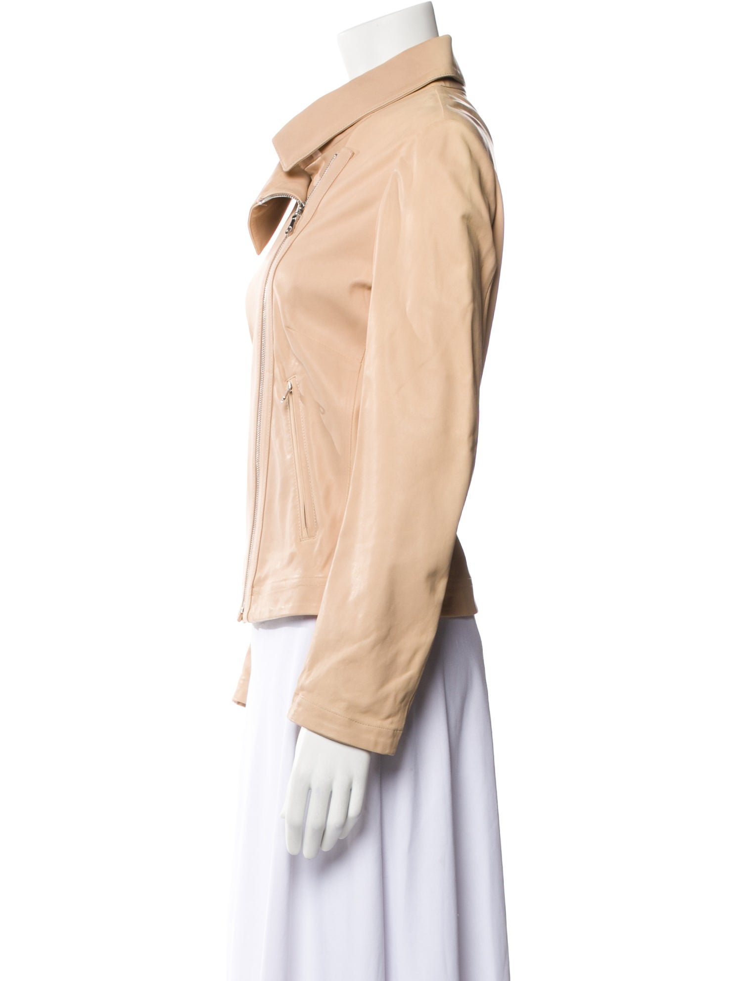 Piazza Sempione Lambskin Biker Jacket