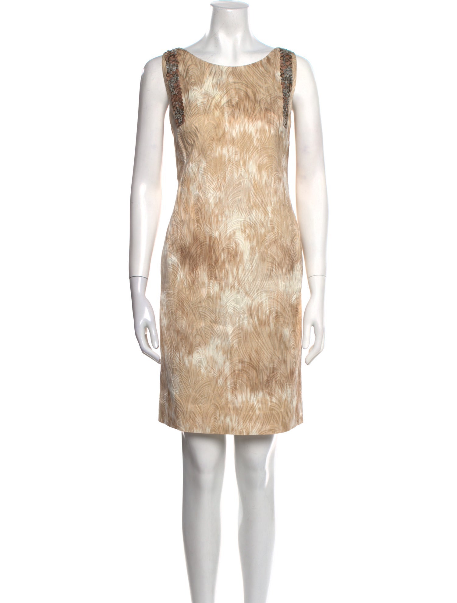 Piazza Sempione Printed Mini Dress