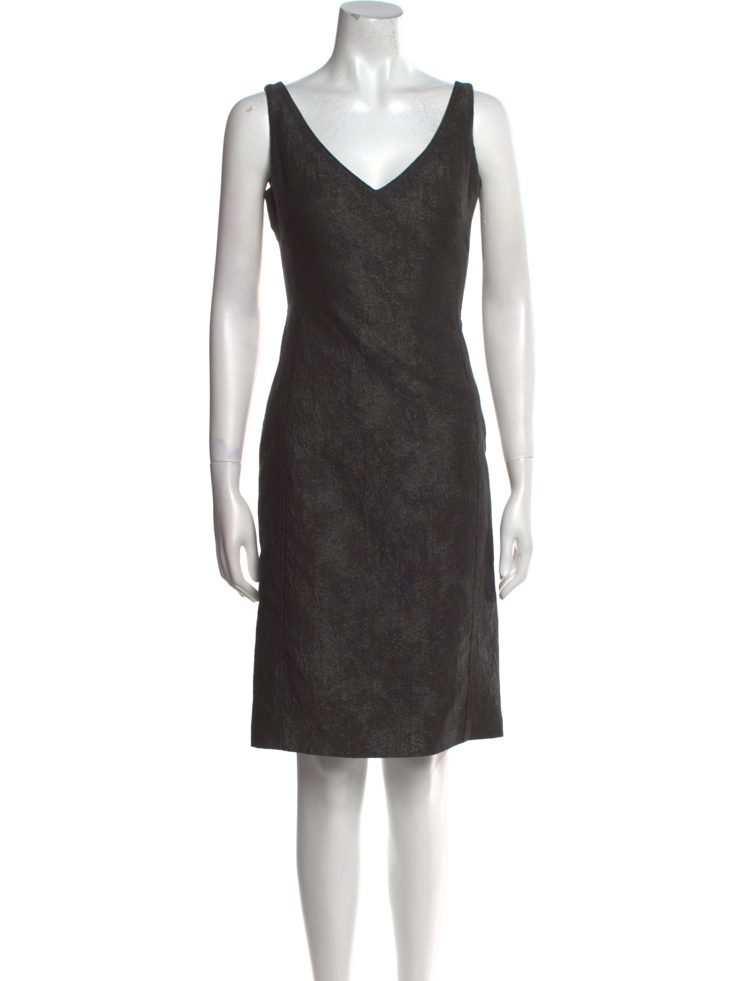 Piazza Sempione V-Neck Knee-Length Dress