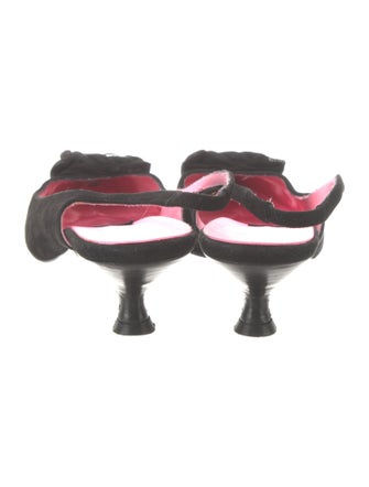 Piazza Sempione Suede Slingback Pumps