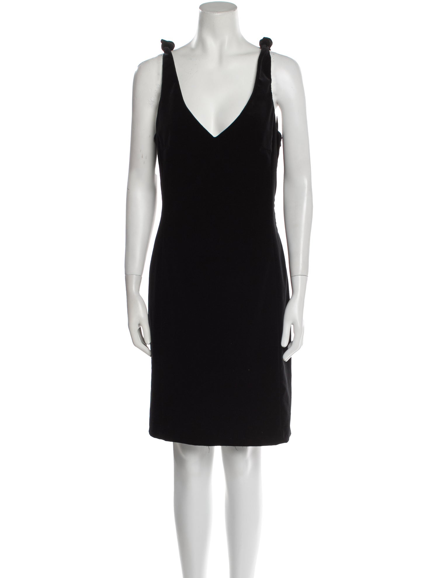 Piazza Sempione V-Neck Knee-Length Dress