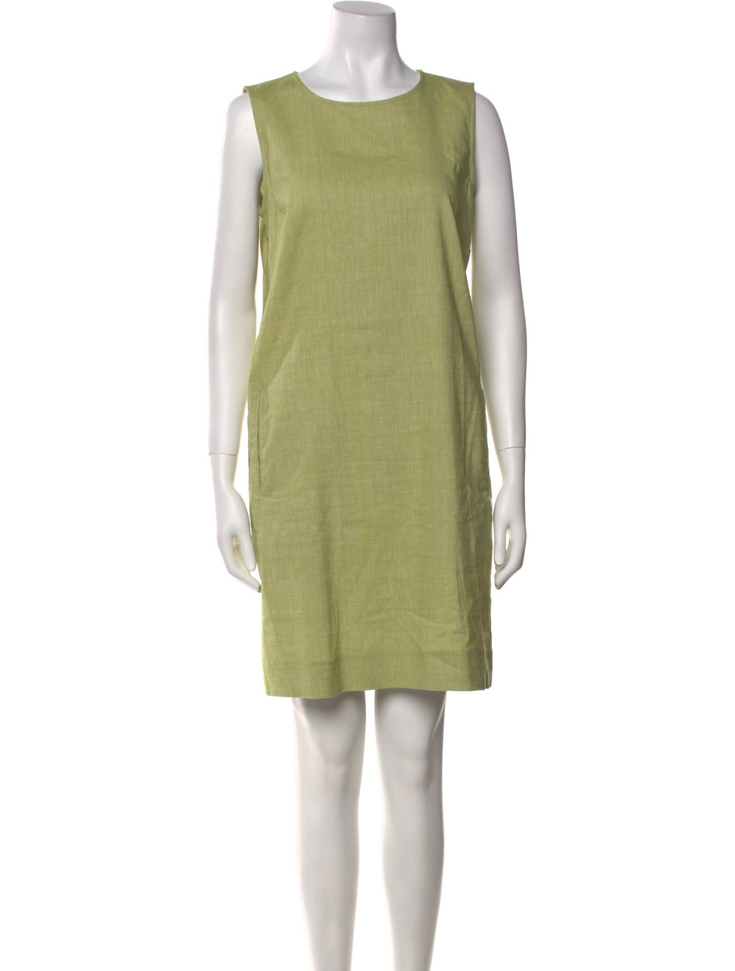 Piazza Sempione Linen Mini Dress