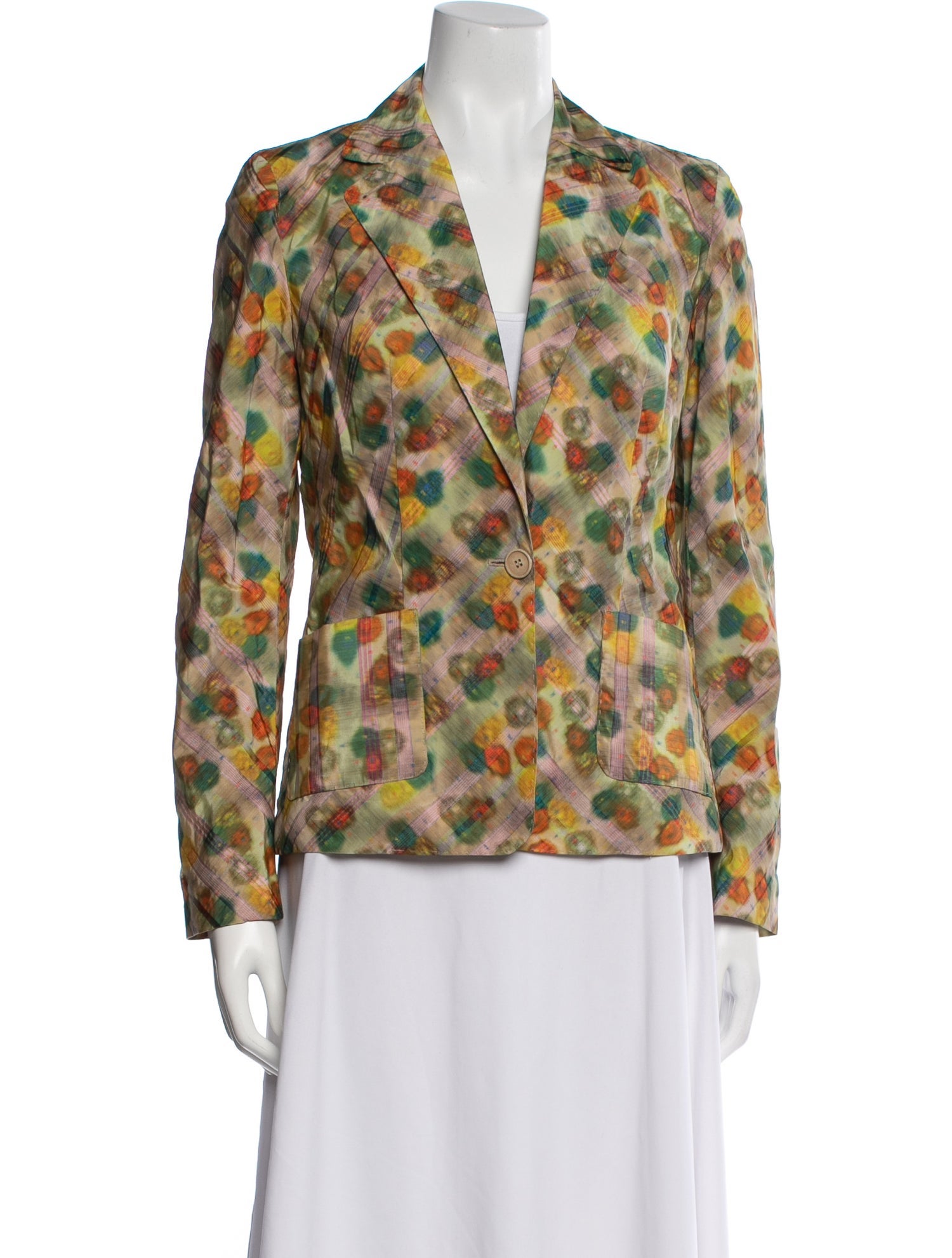 Piazza Sempione Printed Blazer