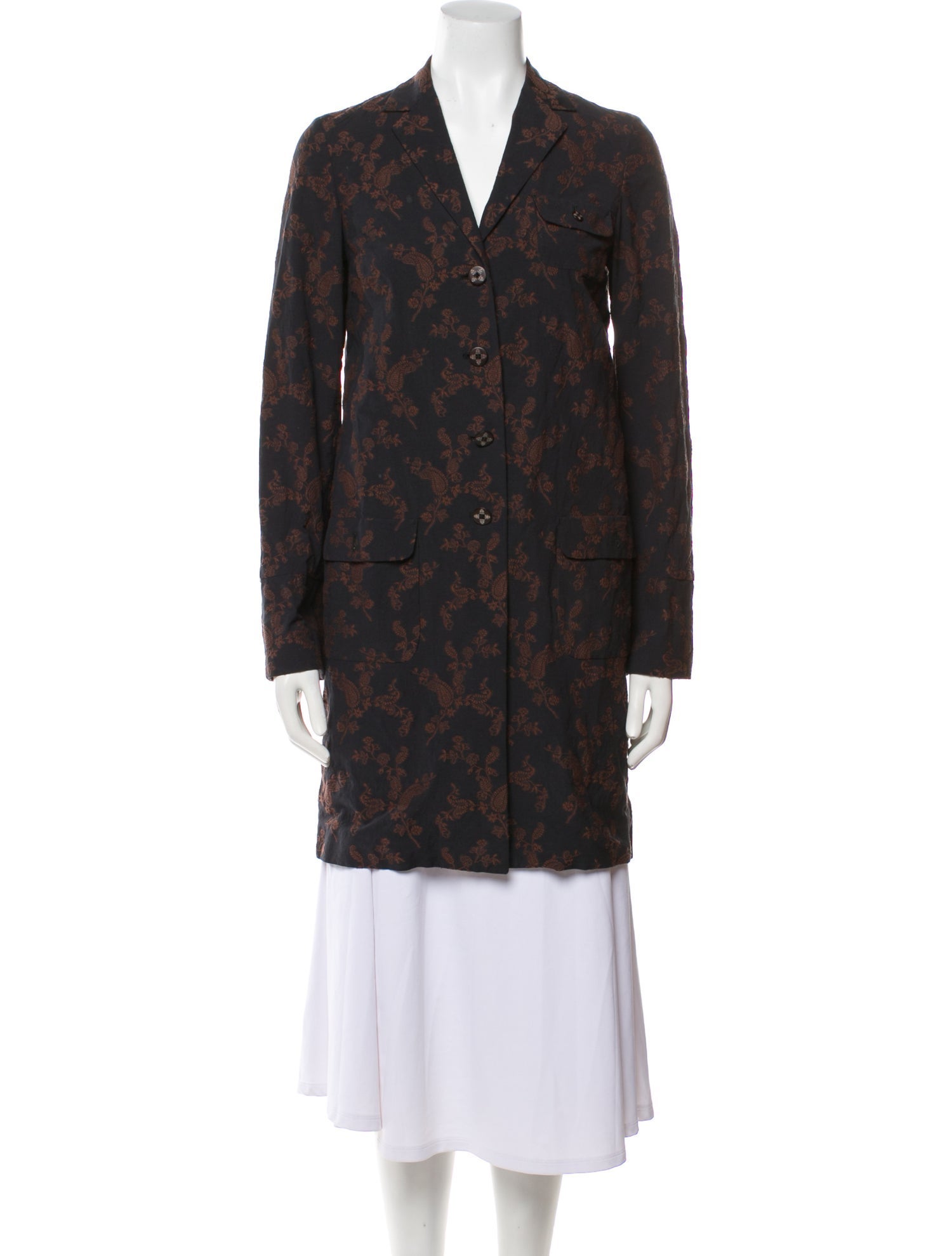 Piazza Sempione Floral Print Jacket