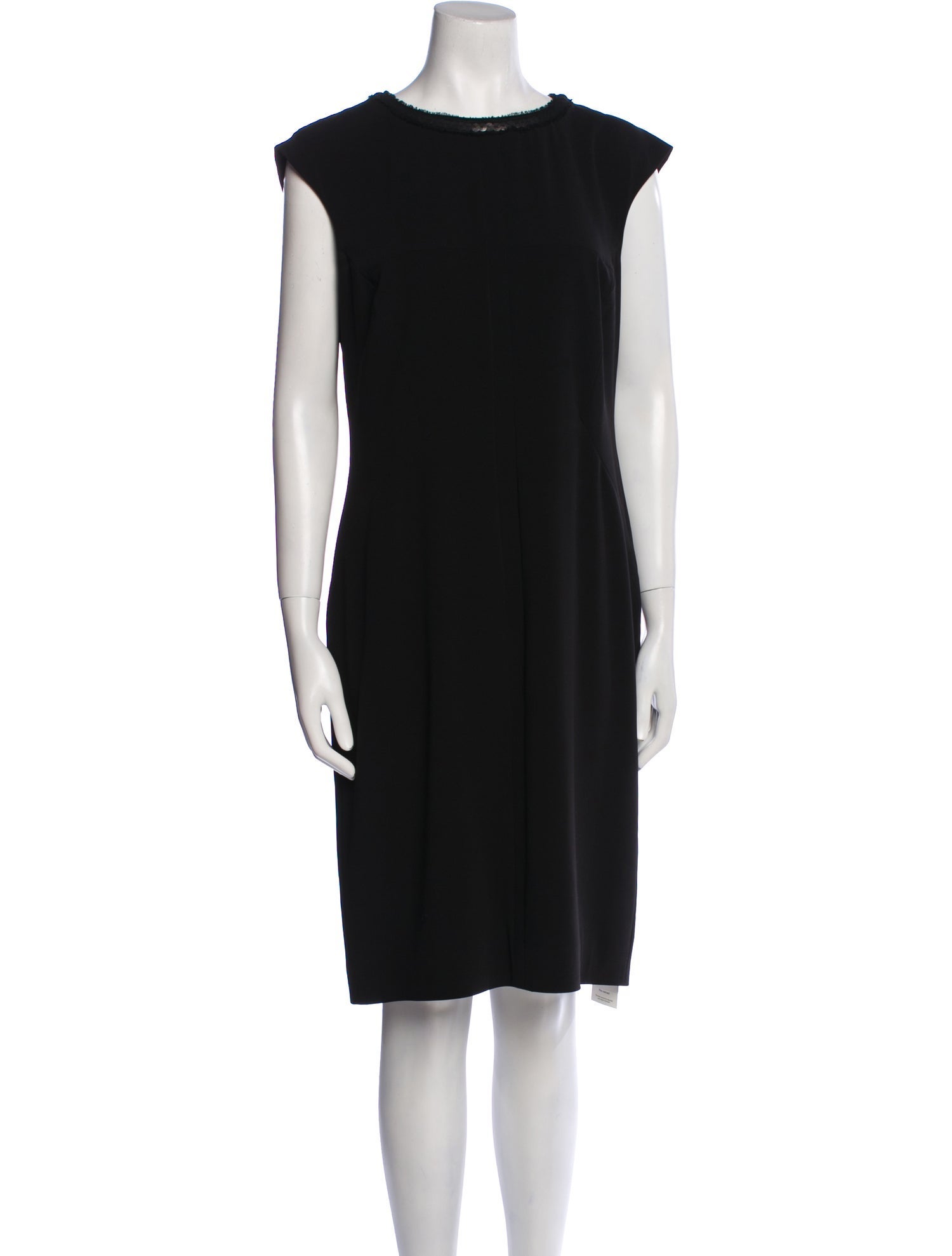 Piazza Sempione Bateau Neckline Knee-Length Dress