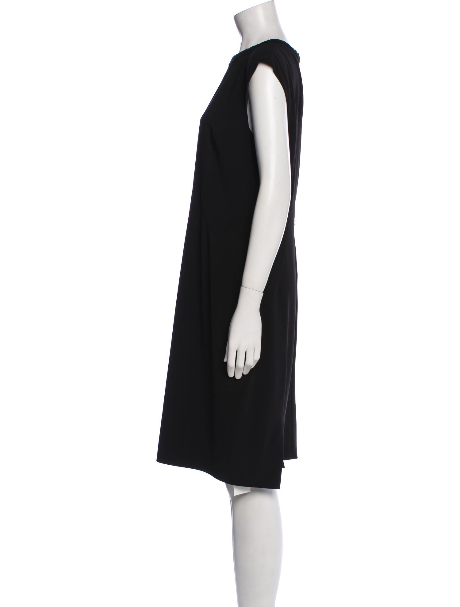 Piazza Sempione Bateau Neckline Knee-Length Dress
