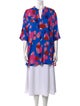 Piazza Sempione Printed V-Neck Tunic
