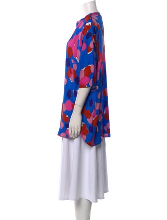 Piazza Sempione Printed V-Neck Tunic