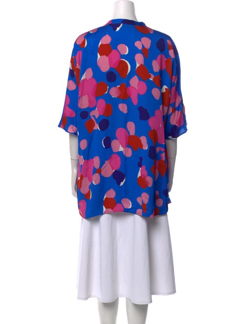 Piazza Sempione Printed V-Neck Tunic