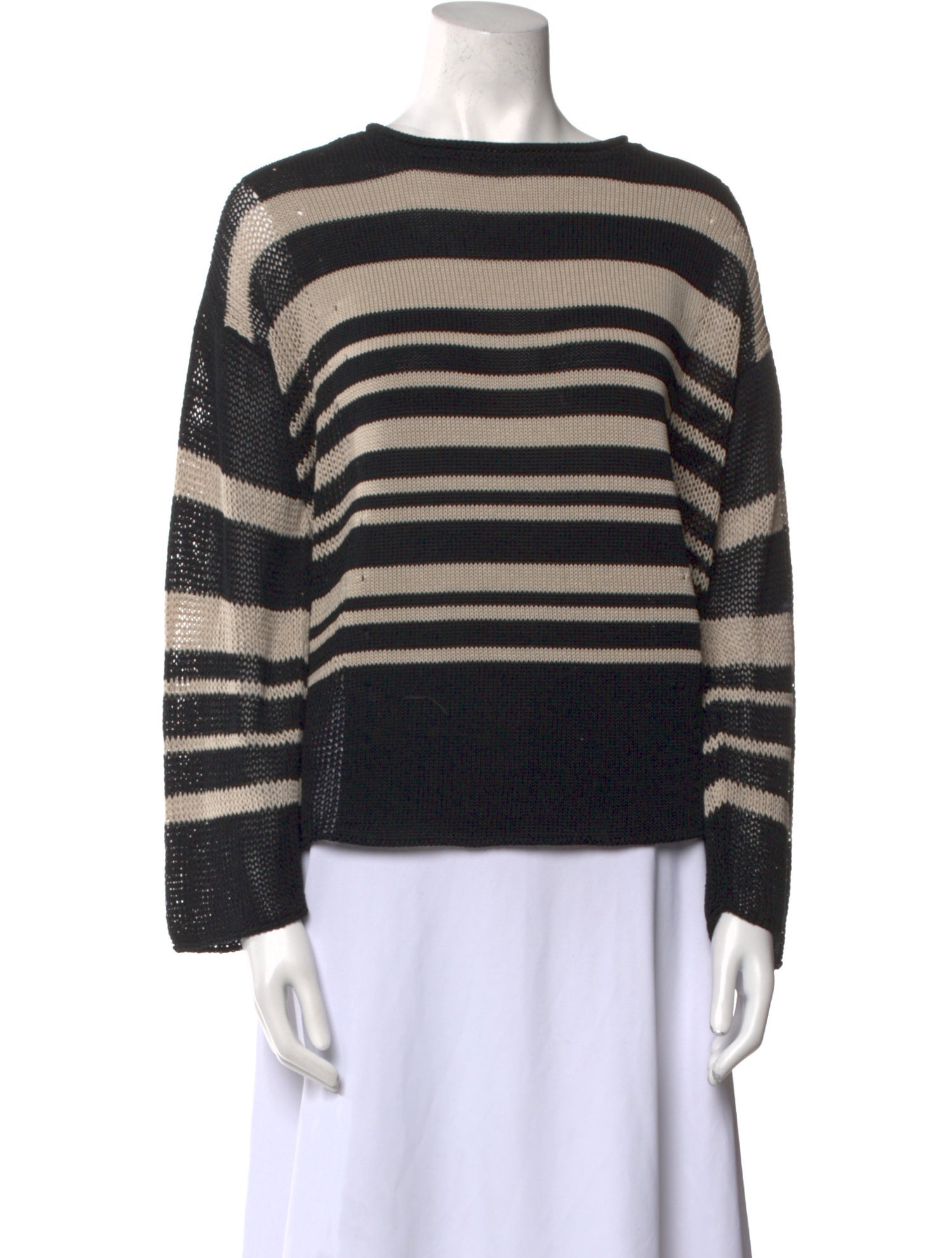 Piazza Sempione Wool Striped Sweater