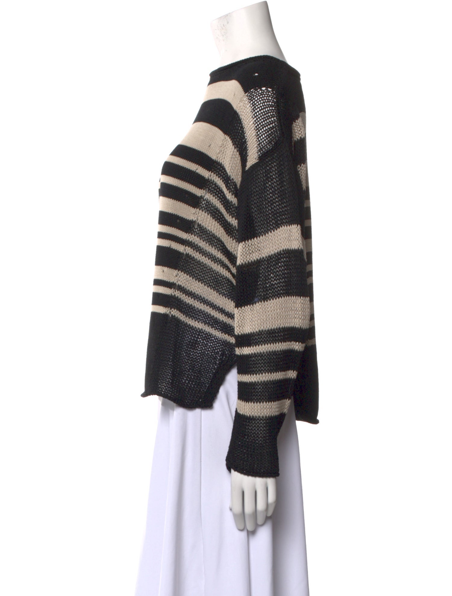 Piazza Sempione Wool Striped Sweater