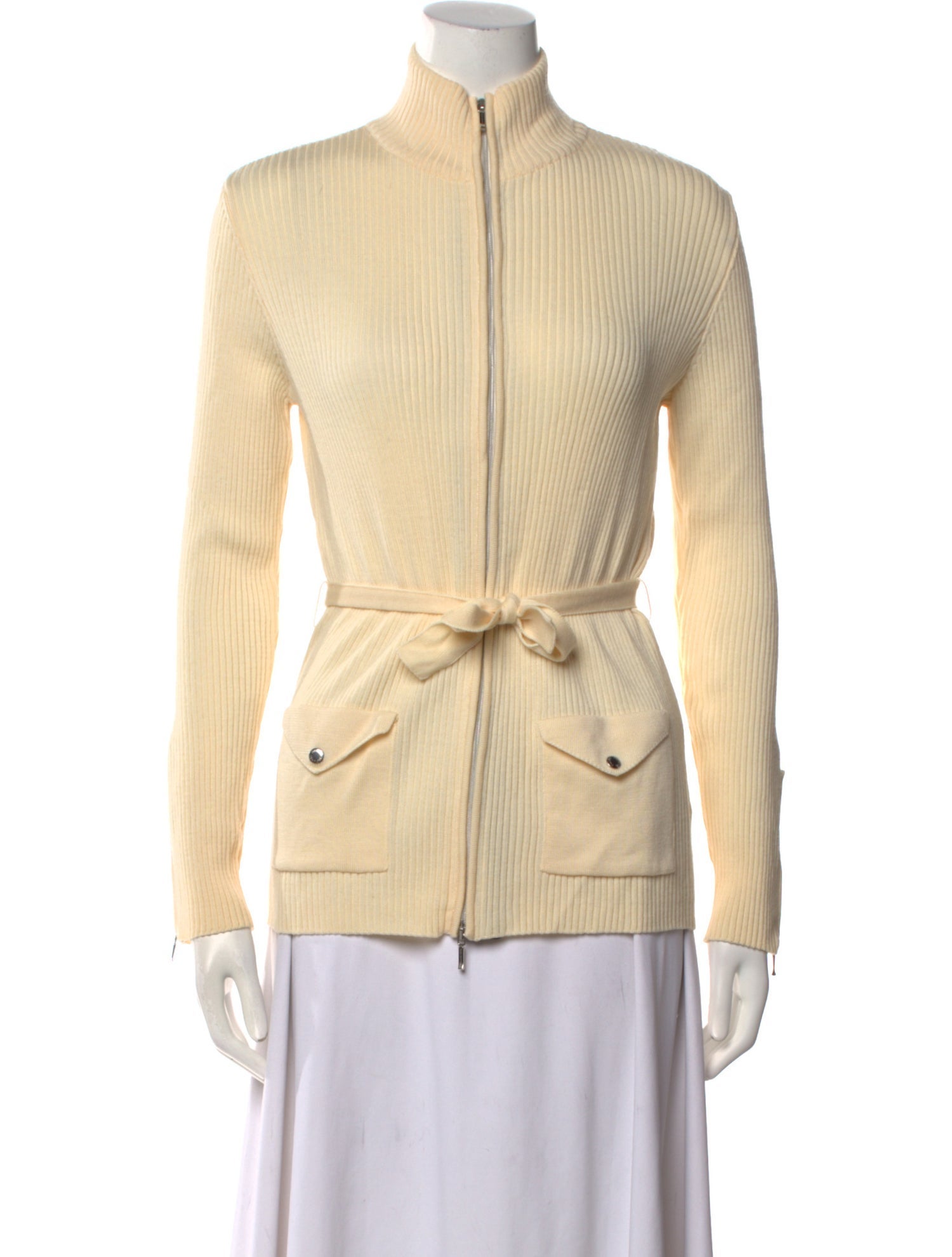 Piazza Sempione Wool Mock Neck Sweater