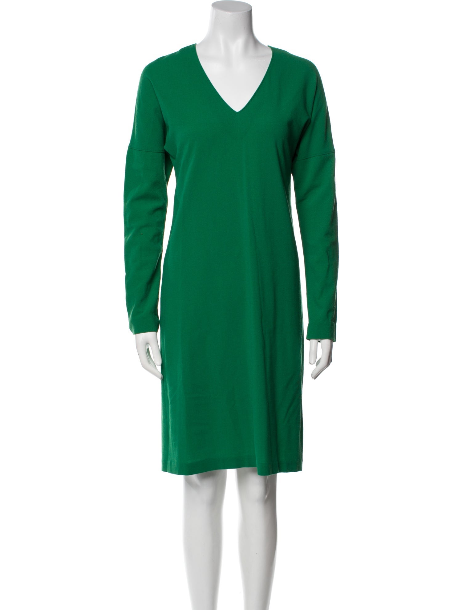 Piazza Sempione V-Neck Knee-Length Dress