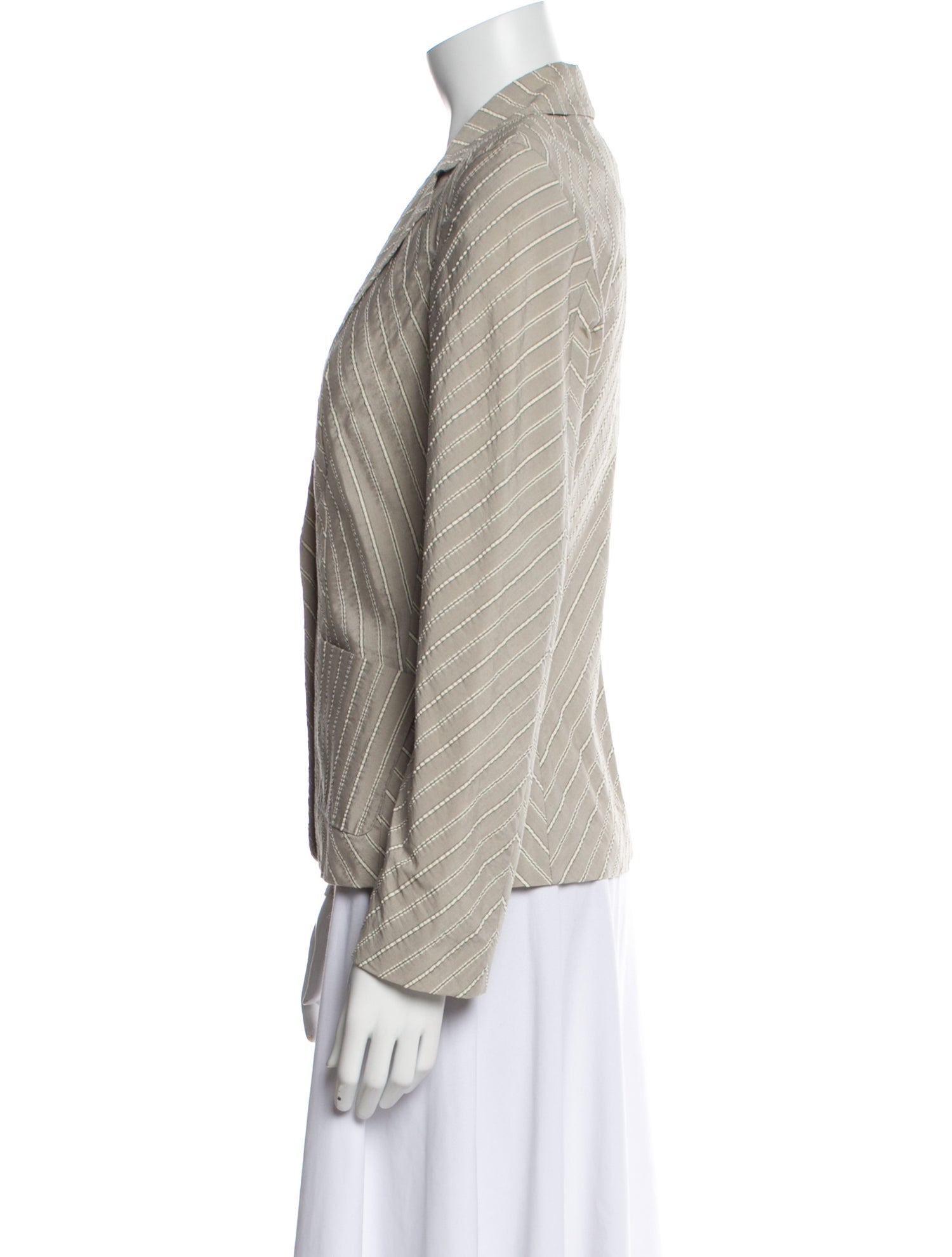 Piazza Sempione Striped Blazer