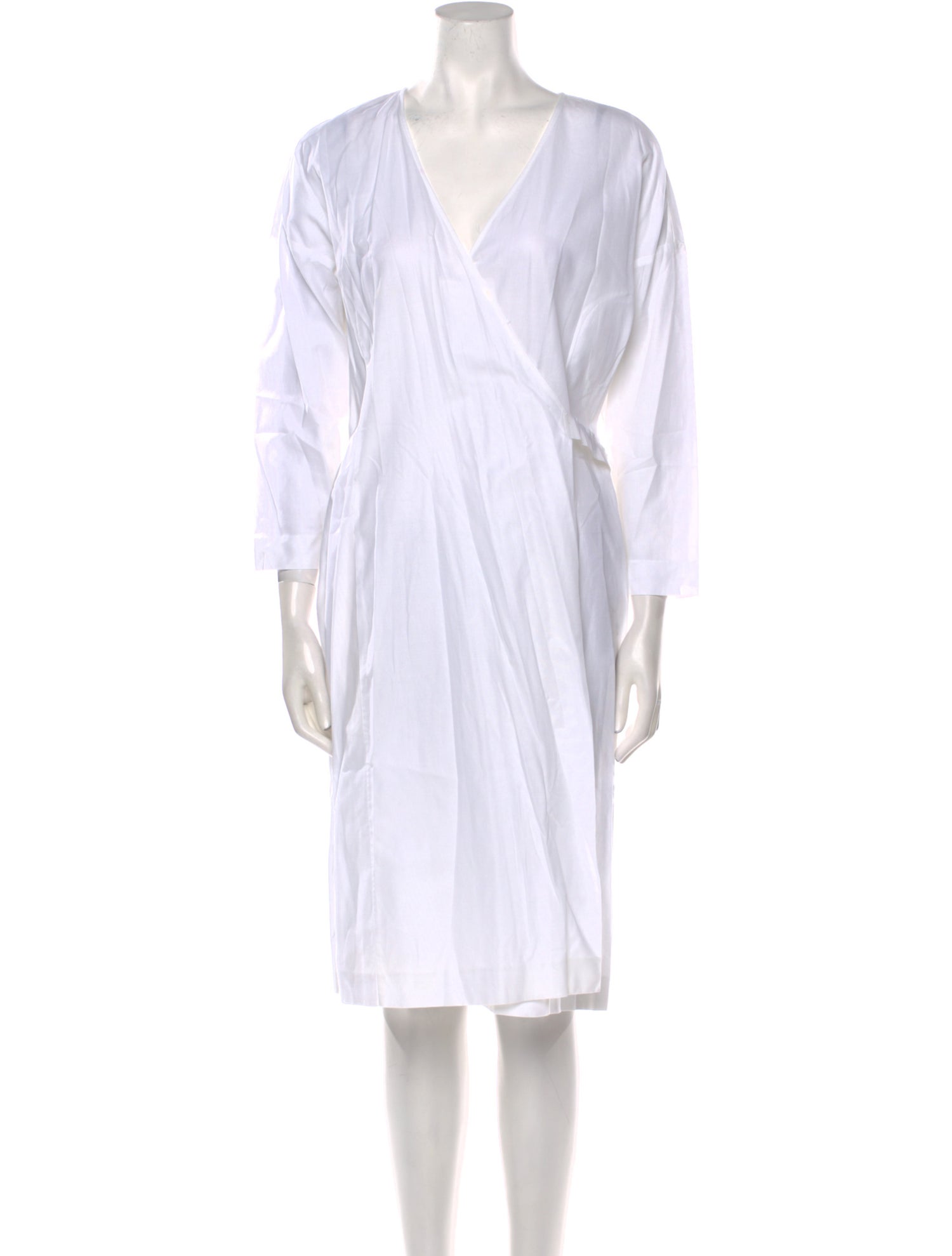 Piazza Sempione V-Neck Midi Length Dress