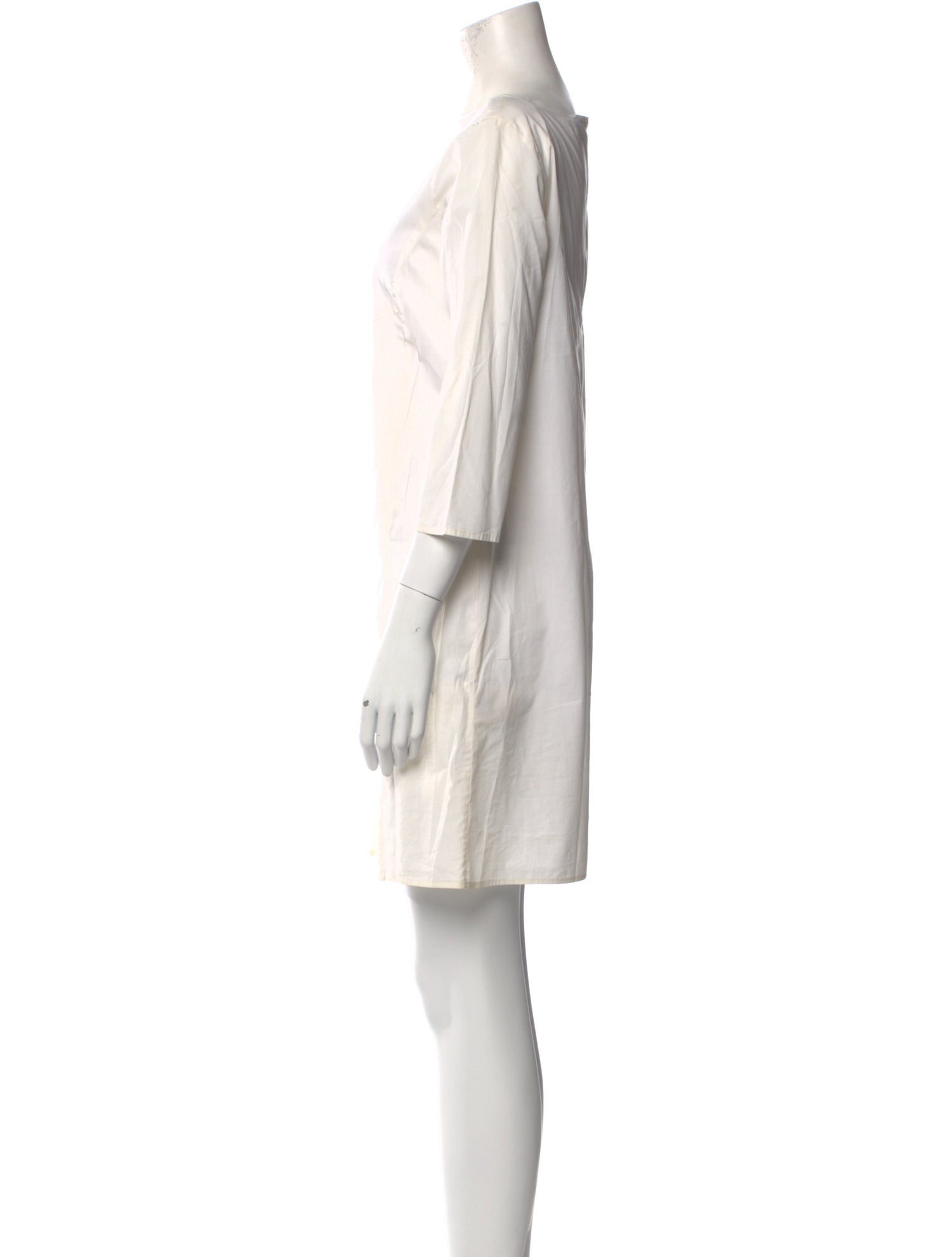 Piazza Sempione Bateau Neckline Mini Dress