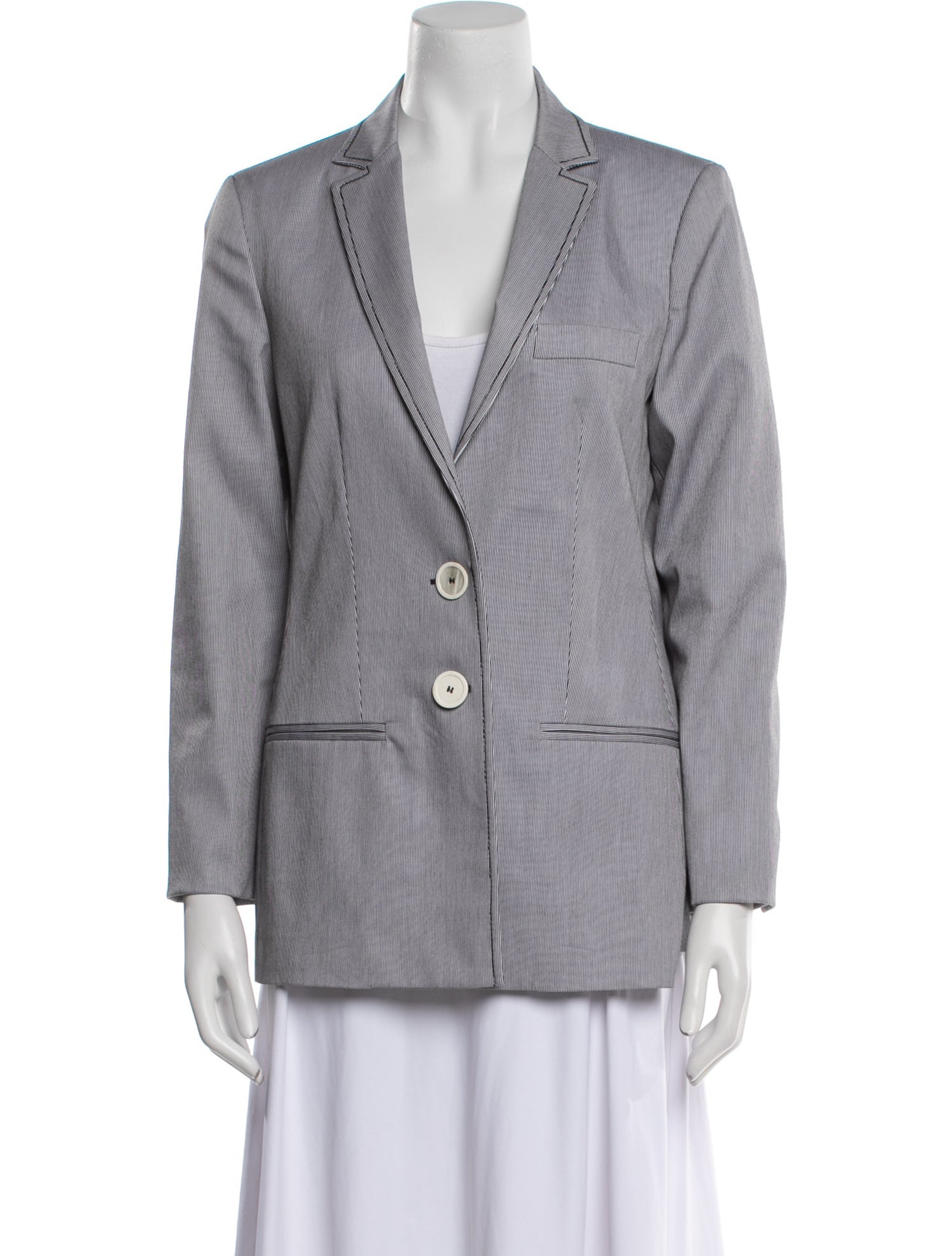 Piazza Sempione Striped Blazer