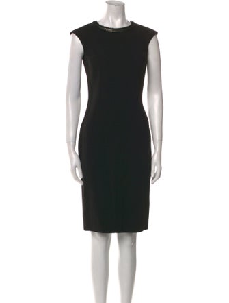 Piazza Sempione Crew Neck Knee-Length Dress