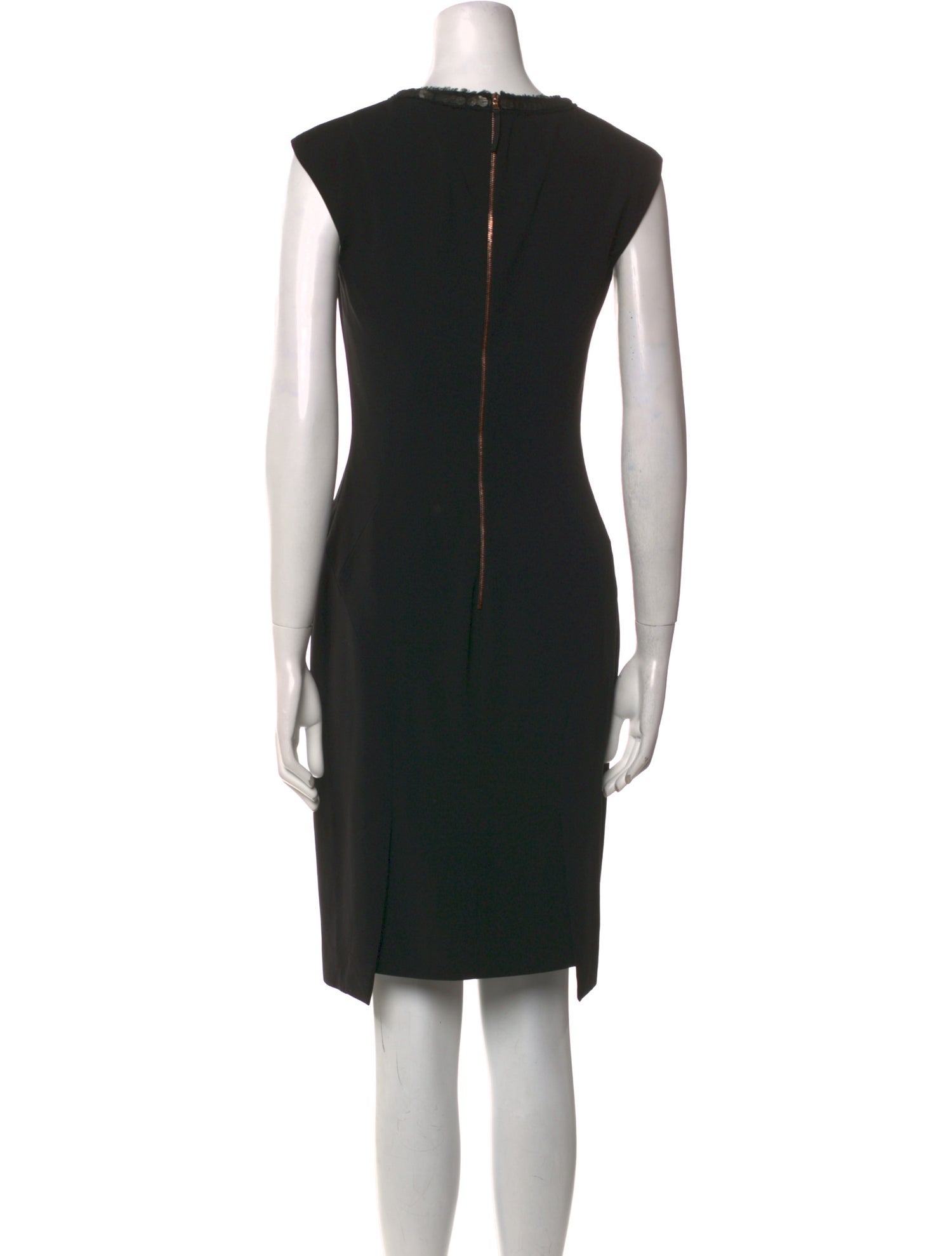 Piazza Sempione Crew Neck Knee-Length Dress