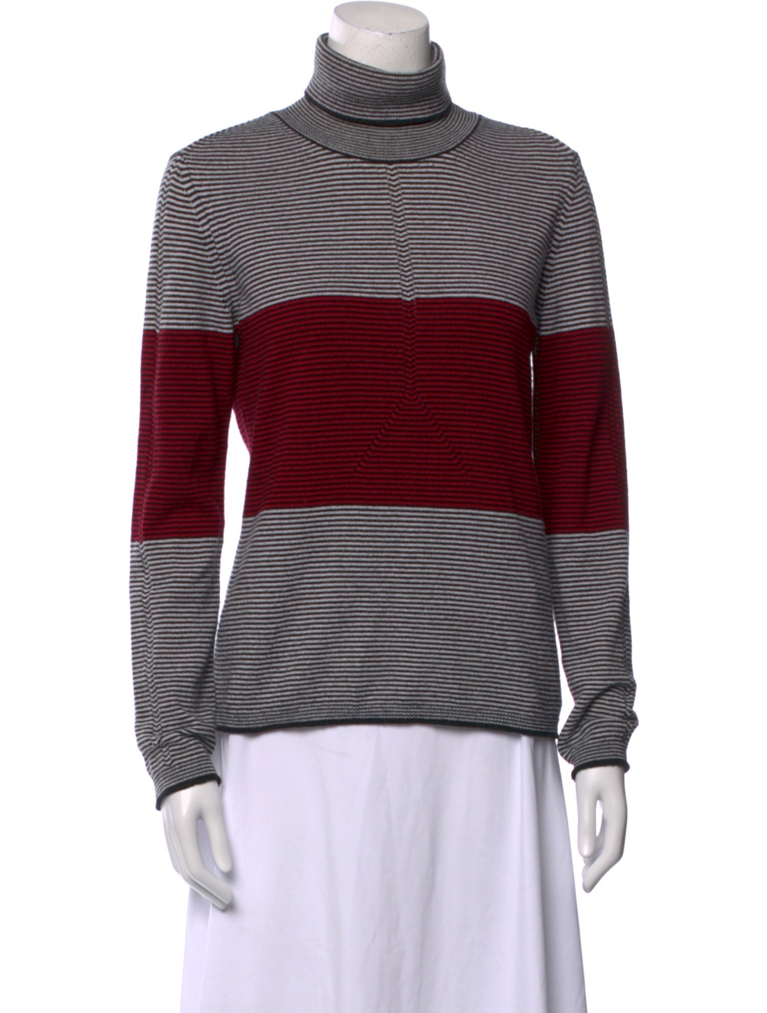 Piazza Sempione Wool Striped Sweater