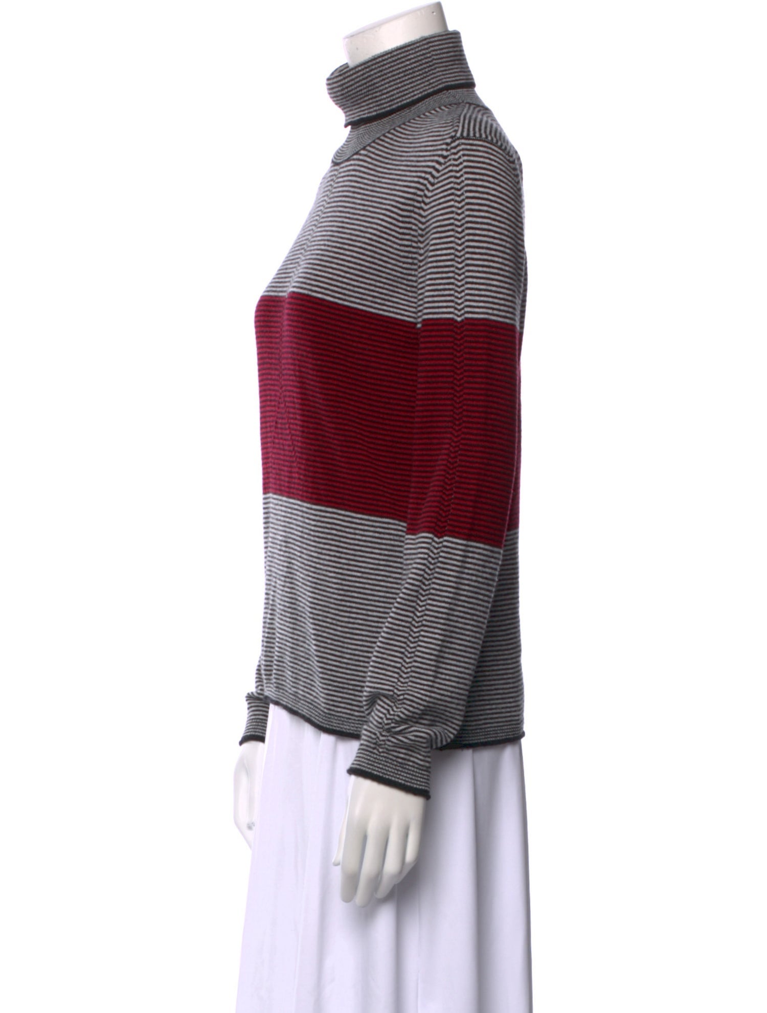 Piazza Sempione Wool Striped Sweater