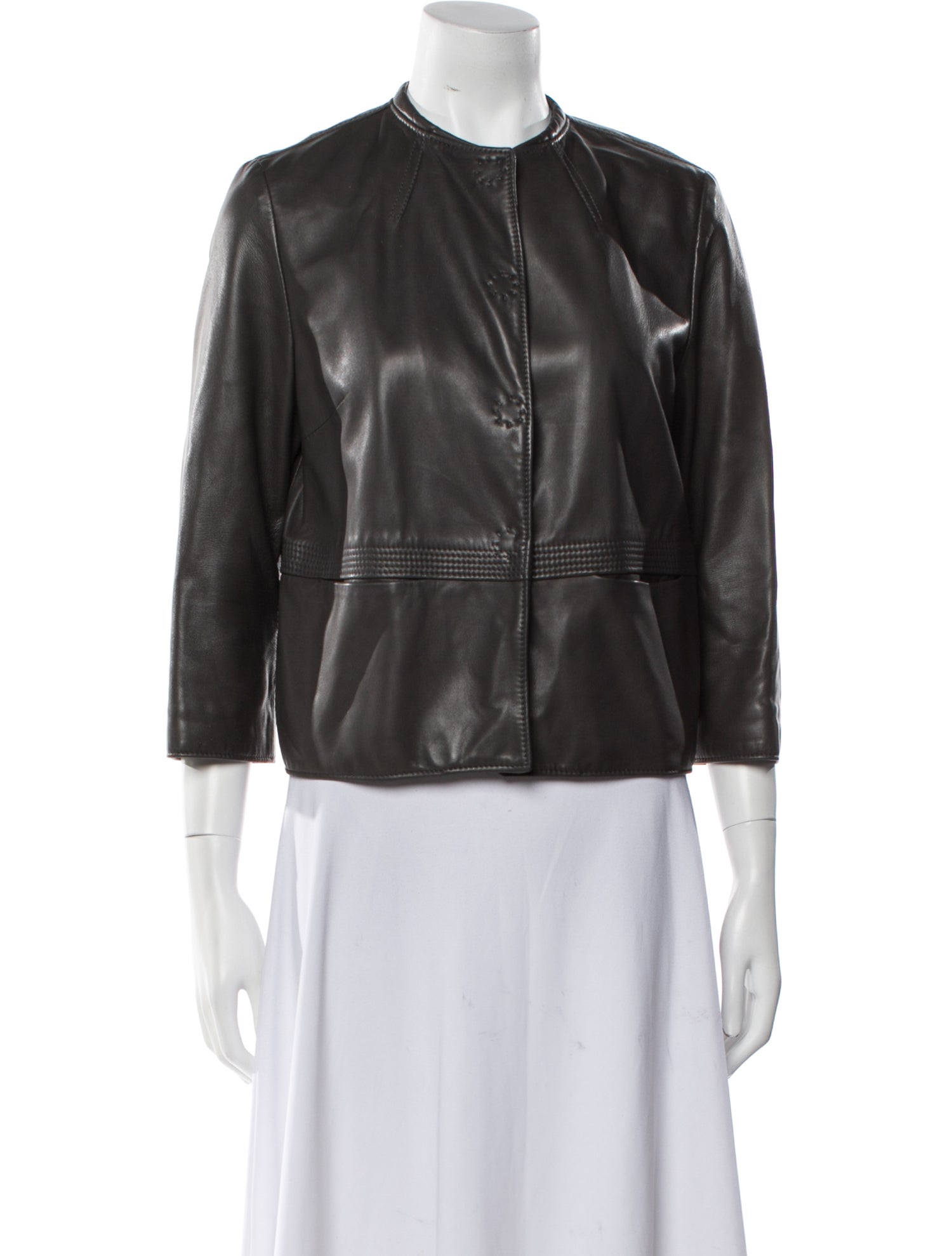 Piazza Sempione Leather Jacket