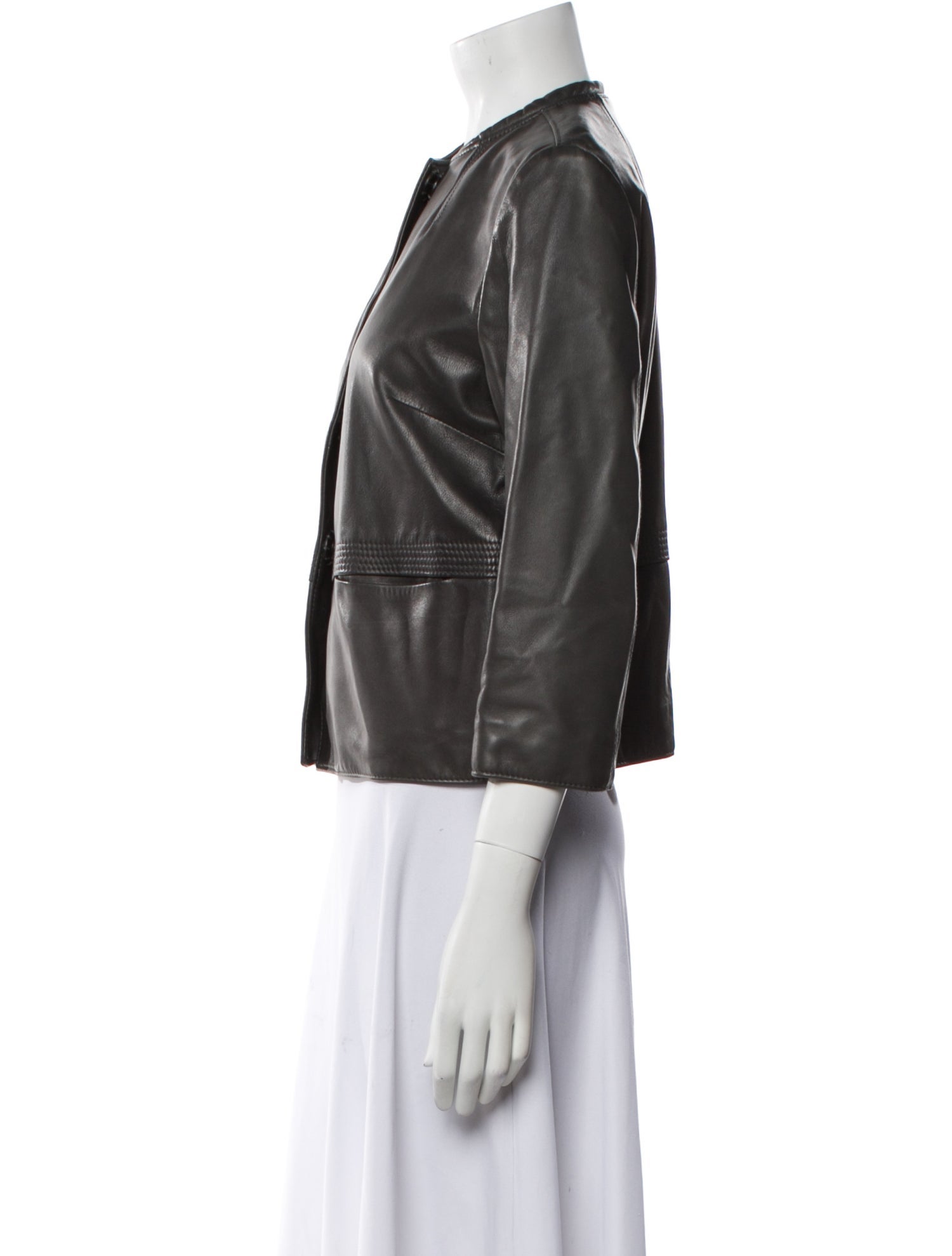 Piazza Sempione Leather Jacket