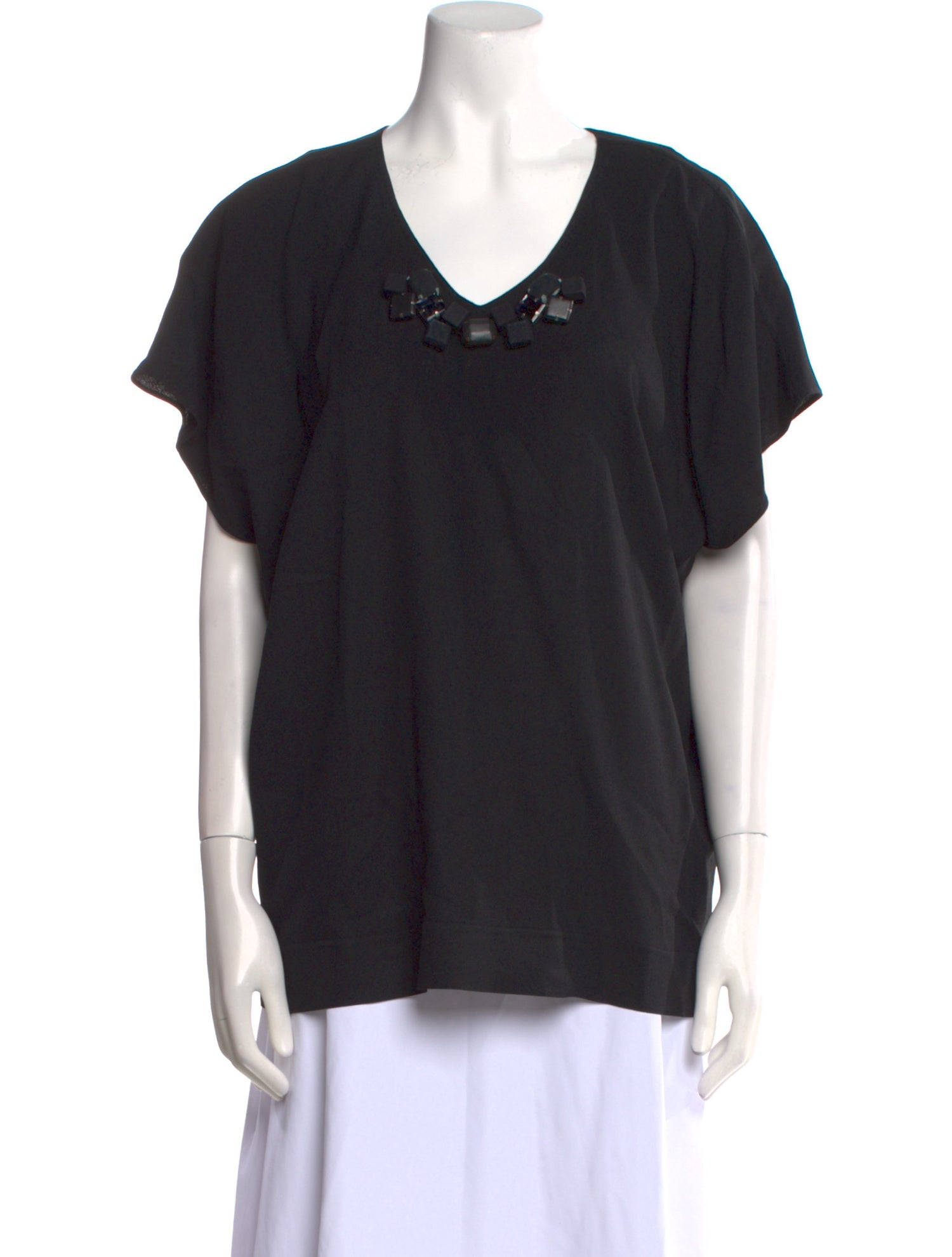 Piazza Sempione V-Neck Short Sleeve T-Shirt