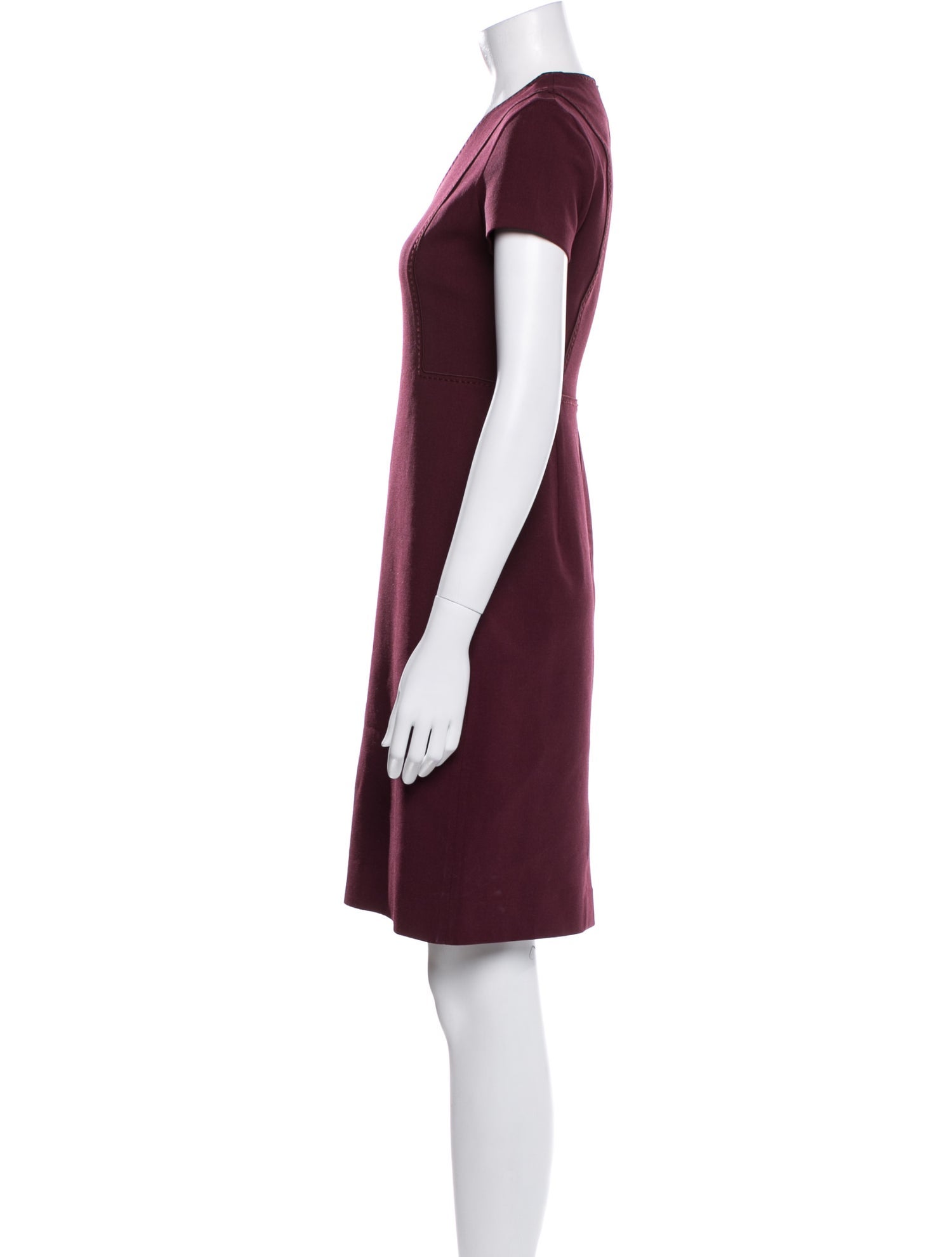 Piazza Sempione Virgin Wool Knee-Length Dress