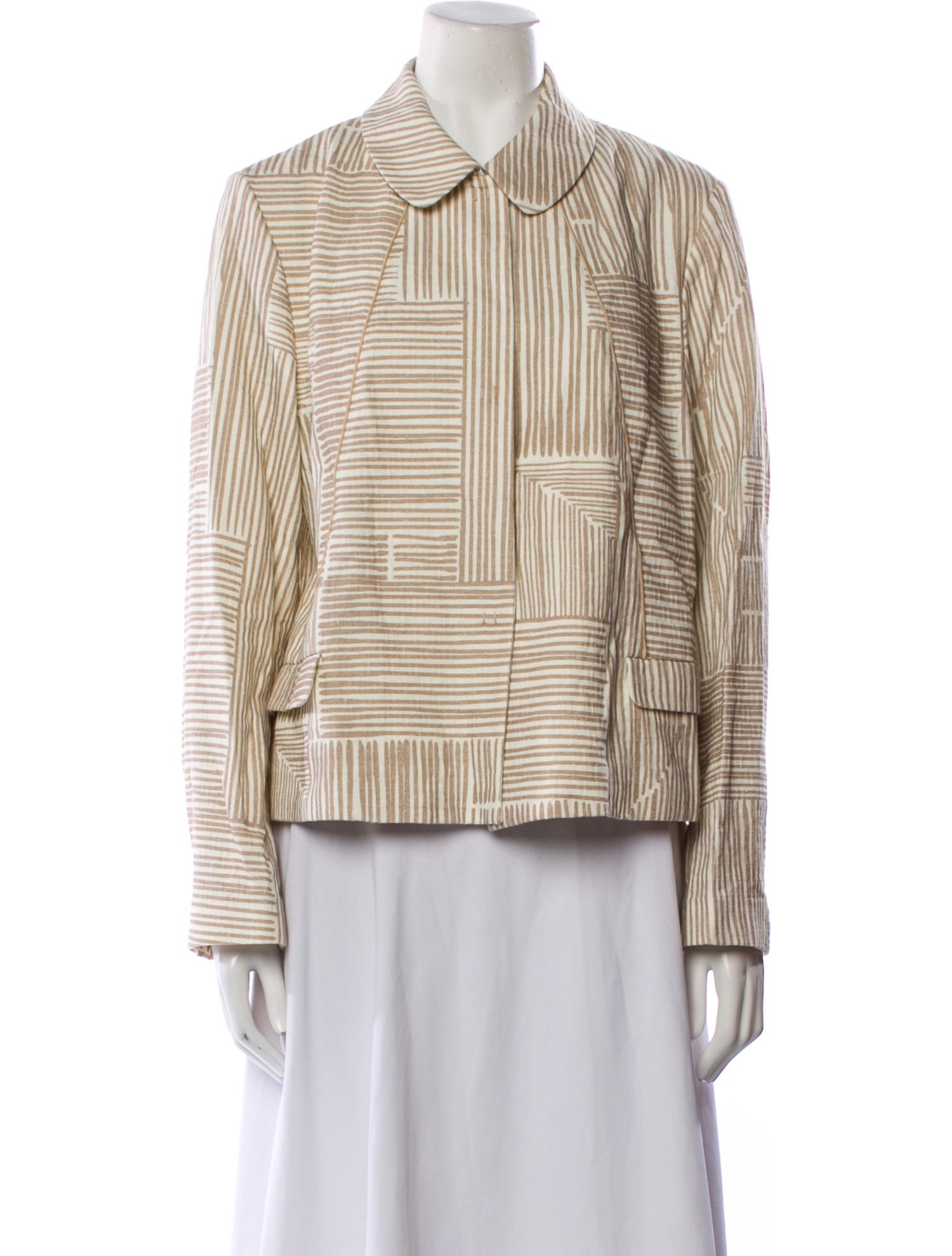 Piazza Sempione Striped Blazer