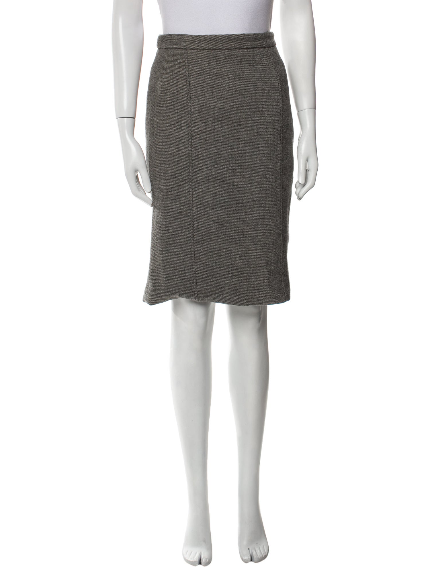 Piazza Sempione Wool Knee-Length Skirt
