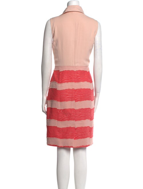 Piazza Sempione Striped Knee-Length Dress