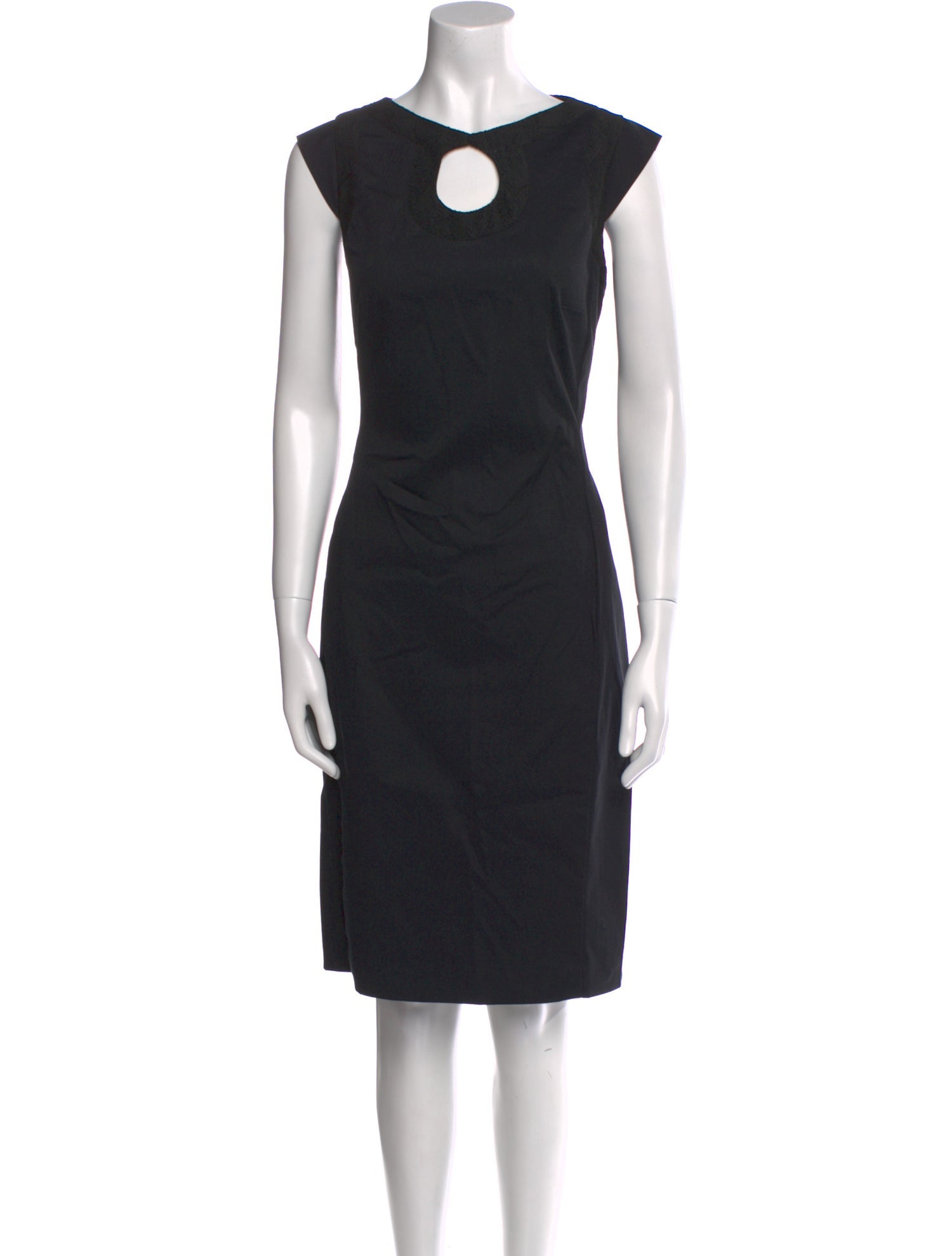 Piazza Sempione Crew Neck Knee-Length Dress