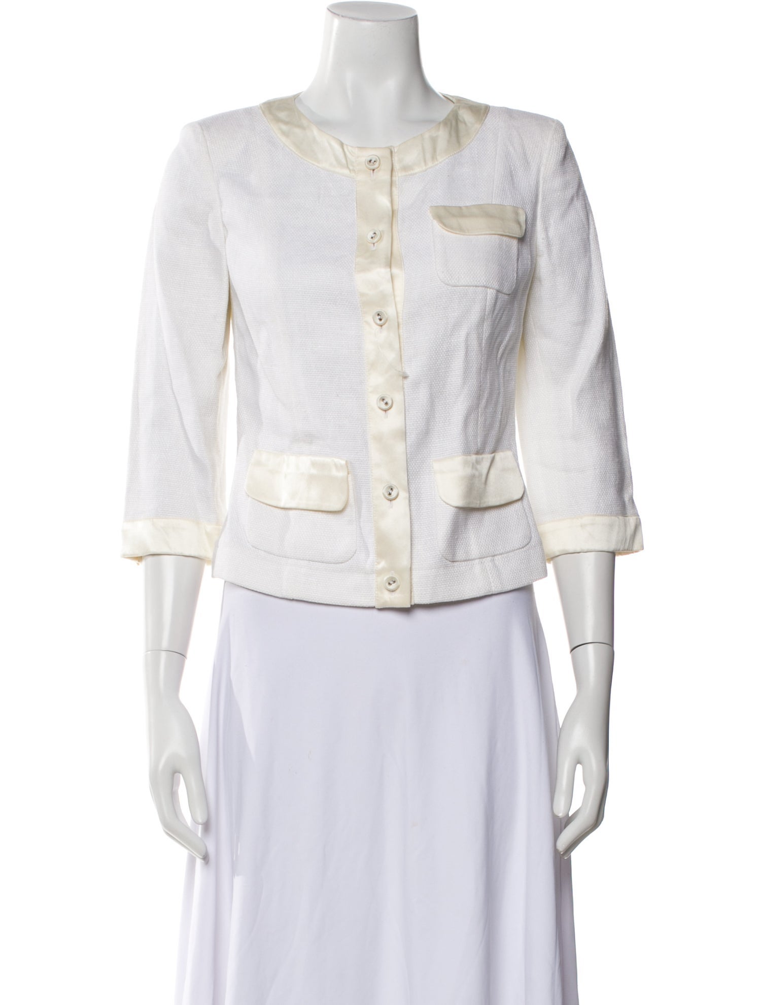 Piazza Sempione Linen Denim Jacket