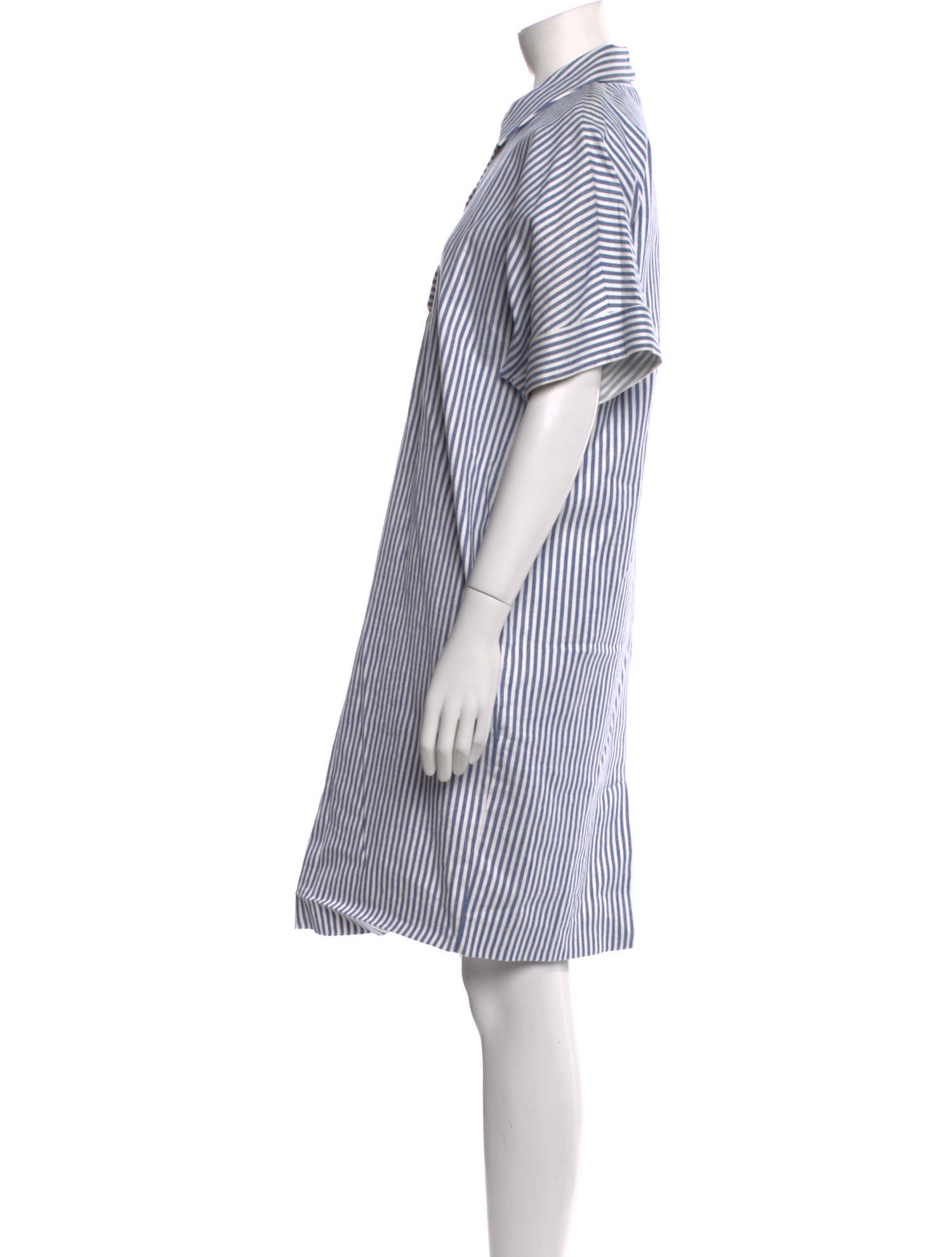 Piazza Sempione Striped Knee-Length Dress w/ Tags