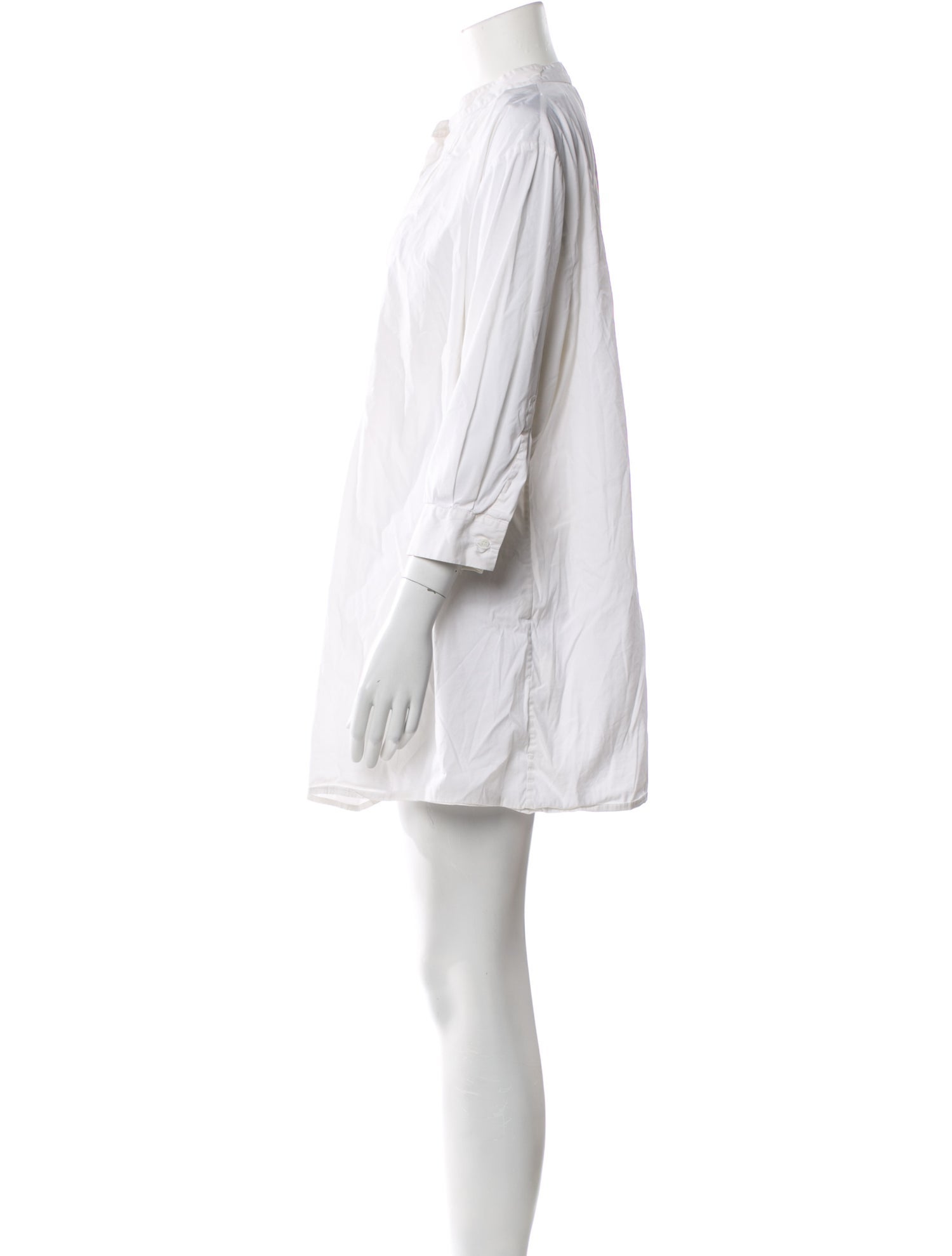 Piazza Sempione Mock Neck Mini Dress