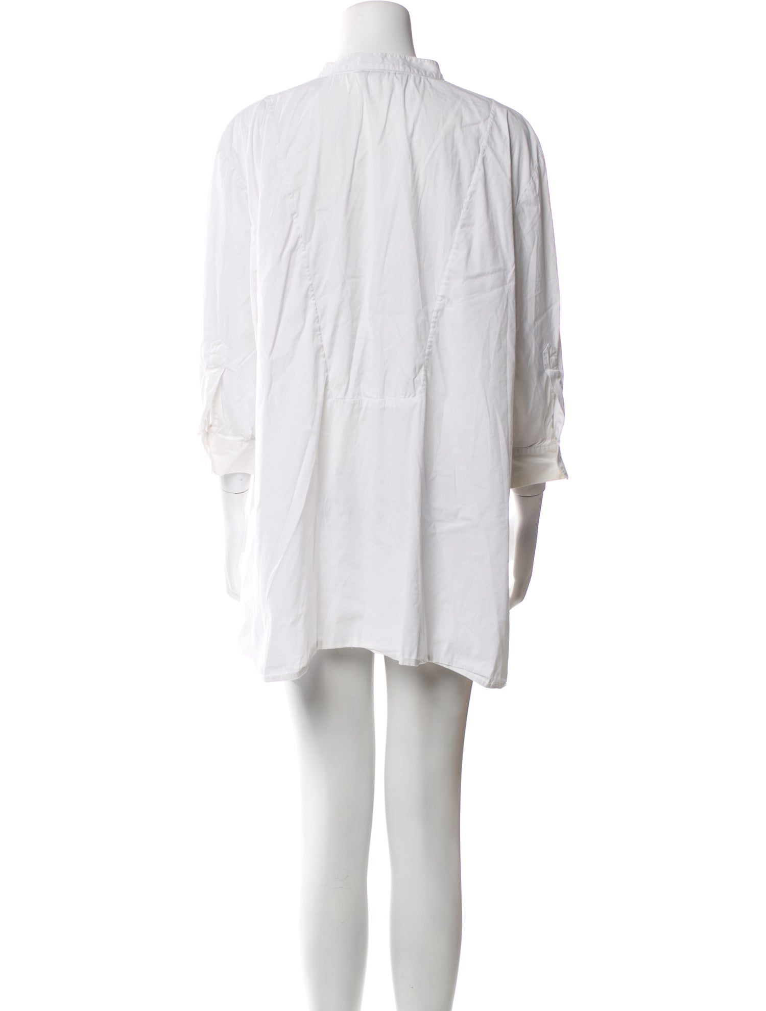 Piazza Sempione Mock Neck Mini Dress