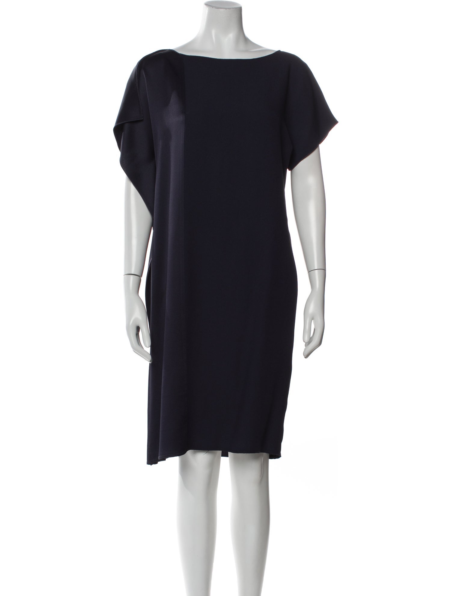 Piazza Sempione Bateau Neckline Knee-Length Dress