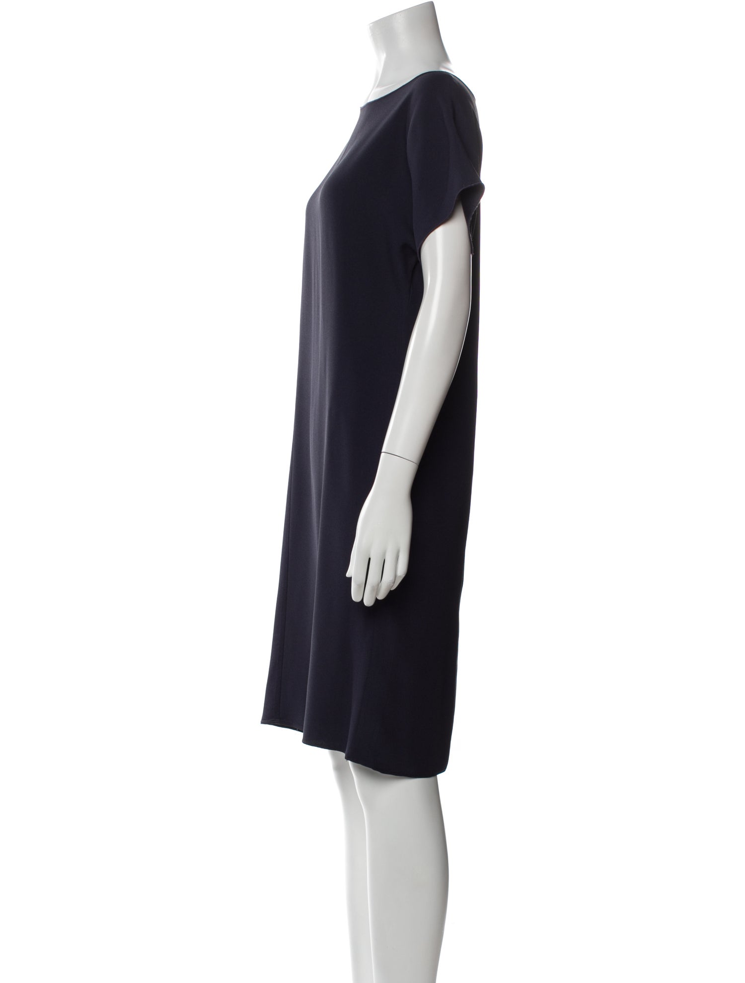 Piazza Sempione Bateau Neckline Knee-Length Dress