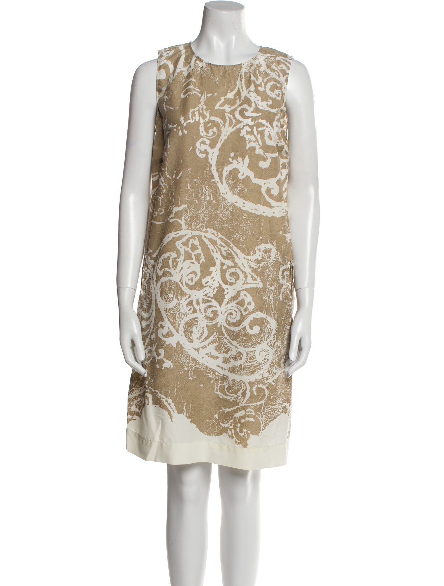 Piazza Sempione Printed Knee-Length Dress