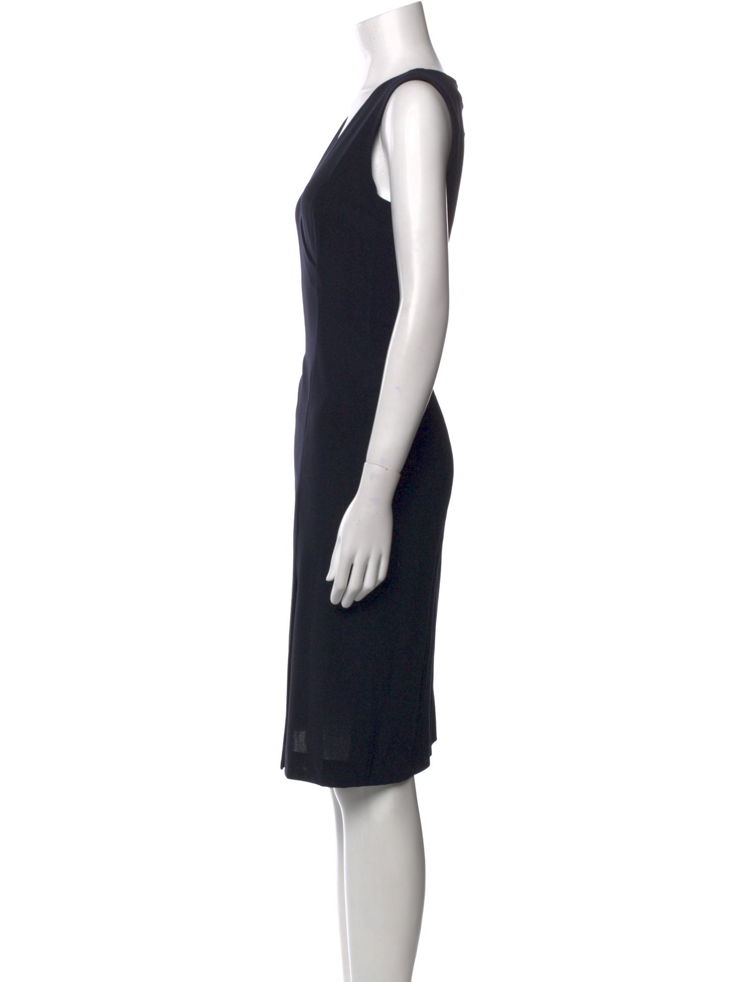 Piazza Sempione Wool Midi Length Dress