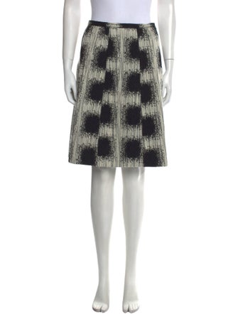Piazza Sempione Printed Knee-Length Skirt