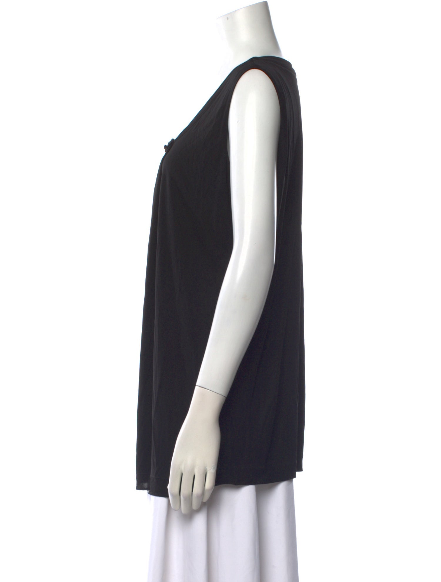 Piazza Sempione Scoop Neck Sleeveless Top